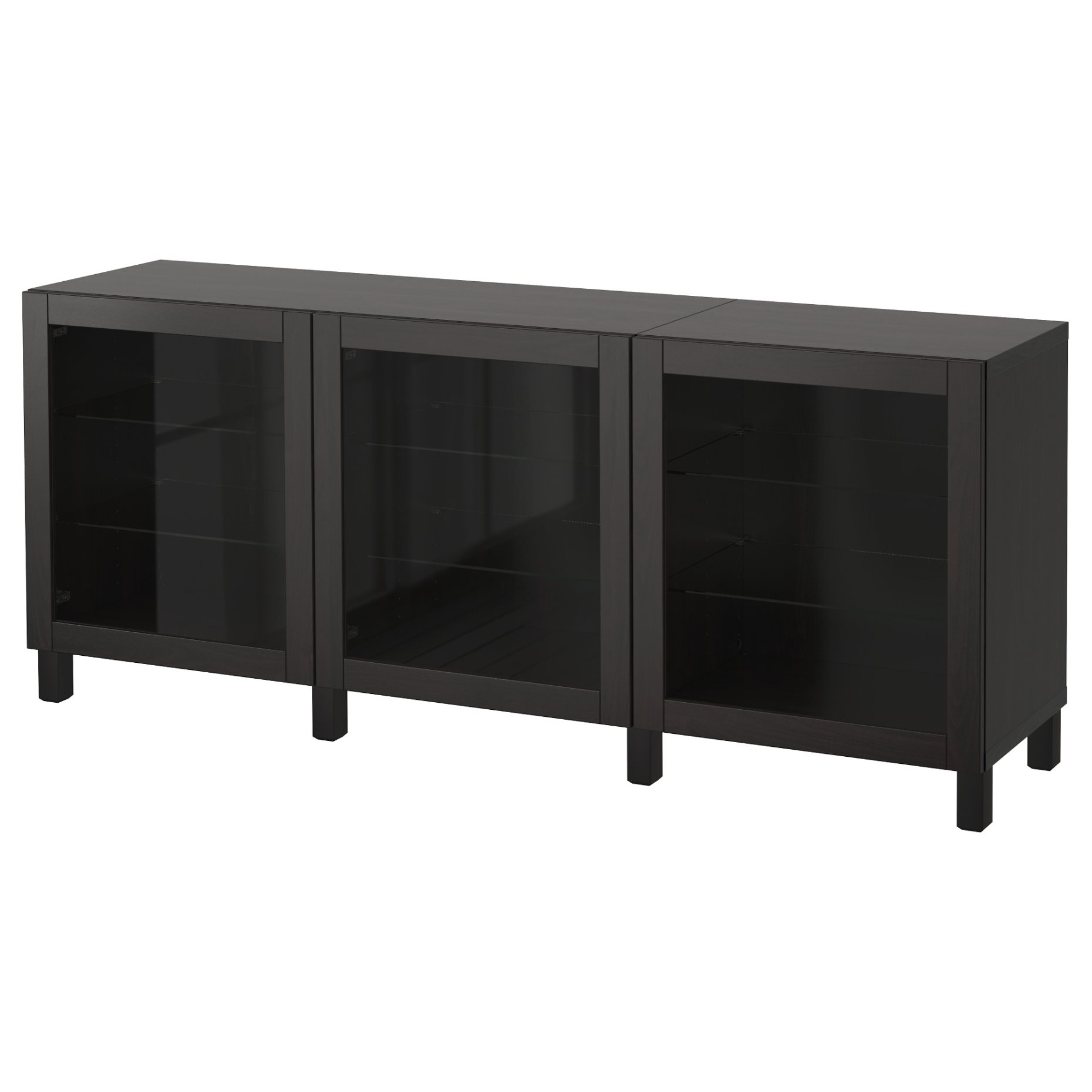 BESTÅ, storage combination with doors, 180x42x74 cm, 591.399.10