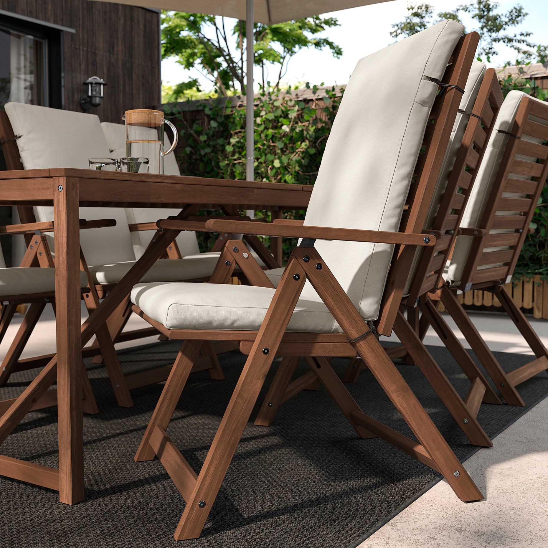 FROSON/DUVHOLMEN, seat/back cushion, outdoor, 592.531.23