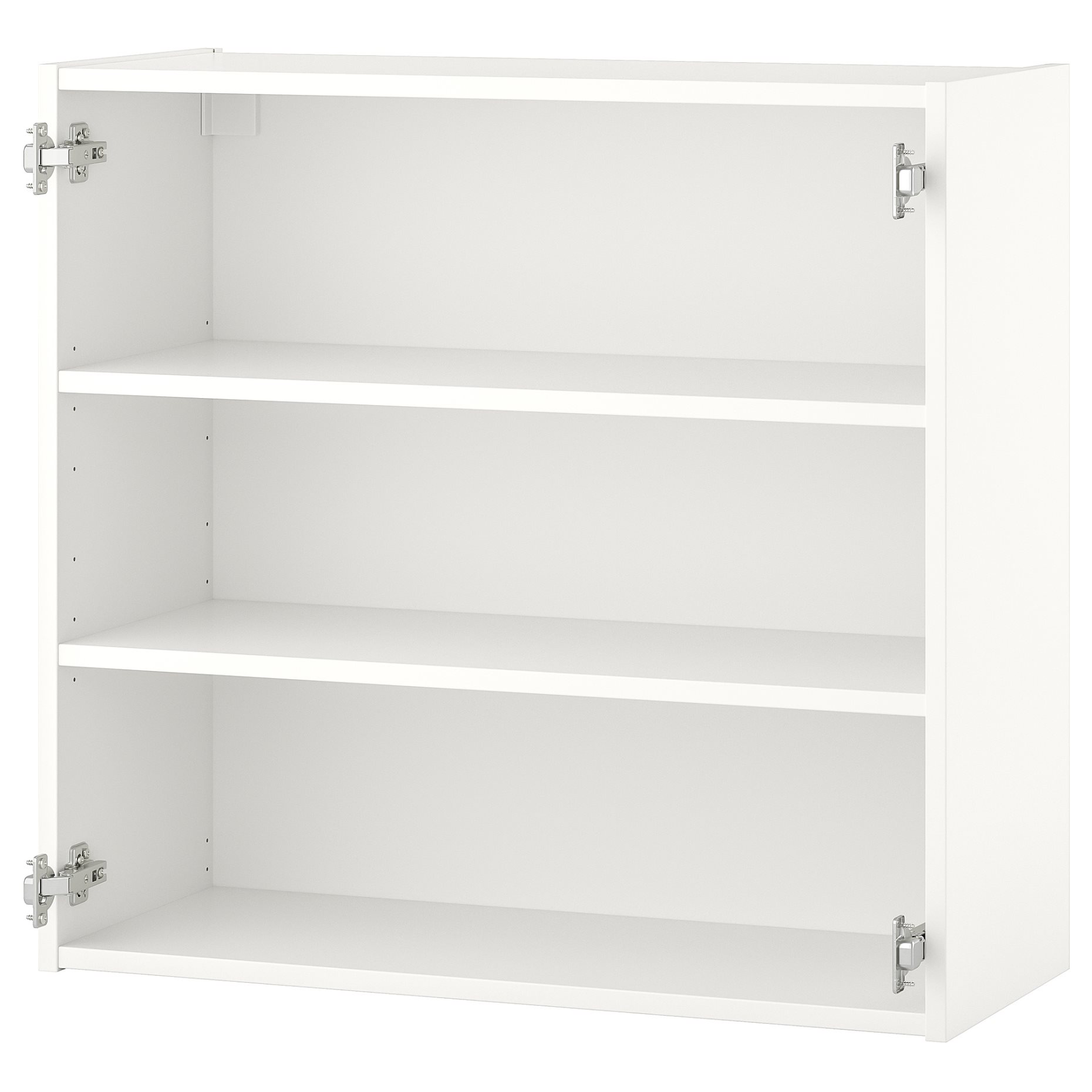ENHET, wall cabinet with 2 shelves, 80x30x75 cm, 604.404.16