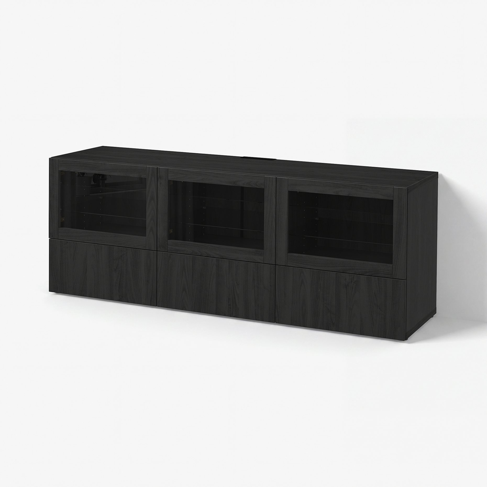 BESTÅ, TV bench with doors and drawers, 180x40x64 cm, 691.942.94