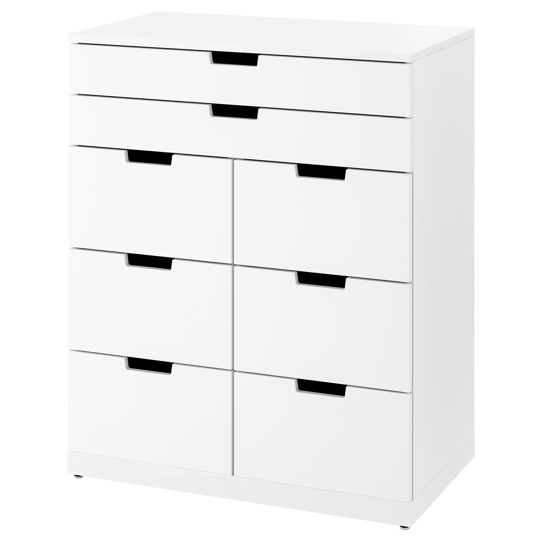 NORDLI, συρταριέρα με 8 συρτάρια, 80x99 cm, 693.368.87