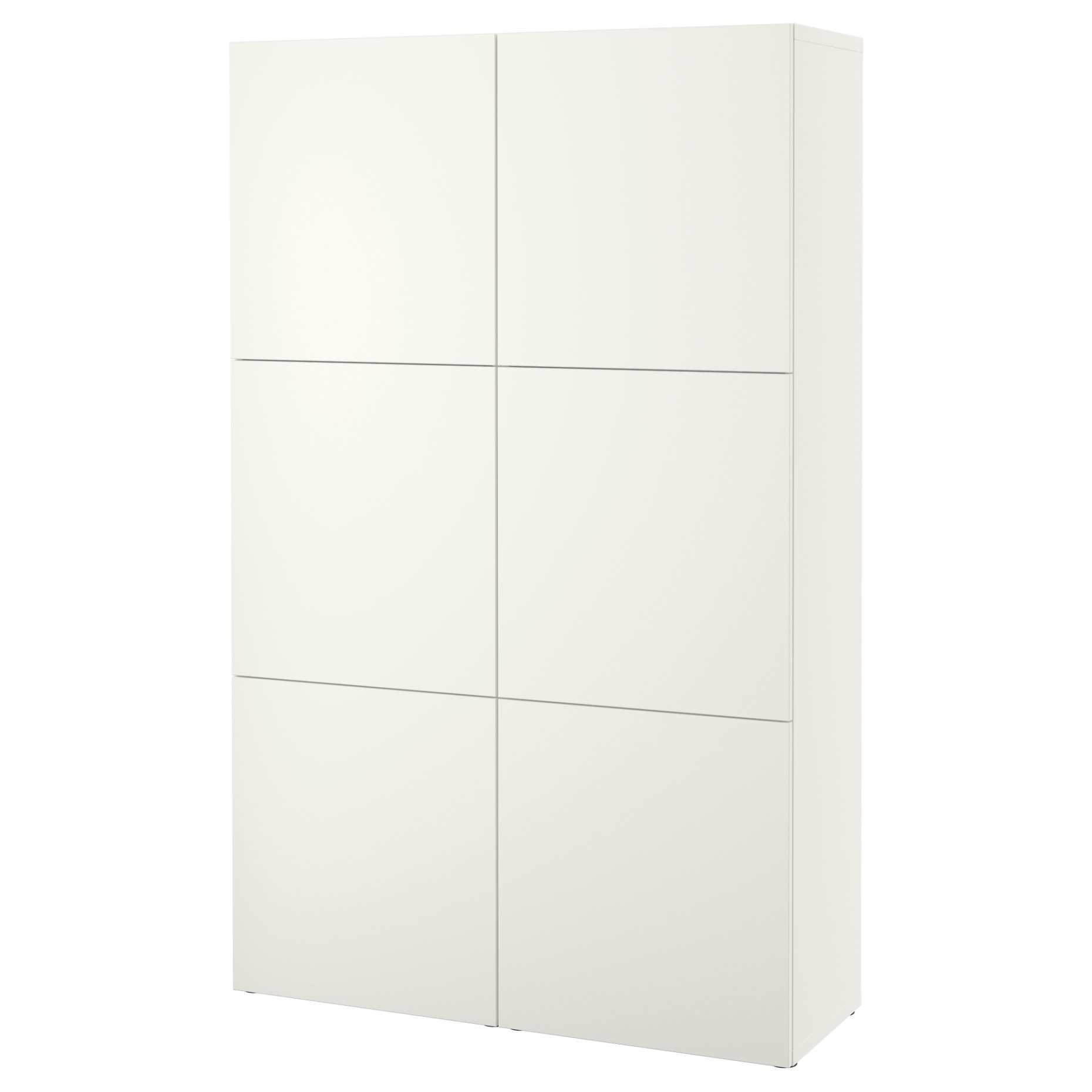 BESTÅ, storage combination with doors, 120x42x193 cm, 790.575.26
