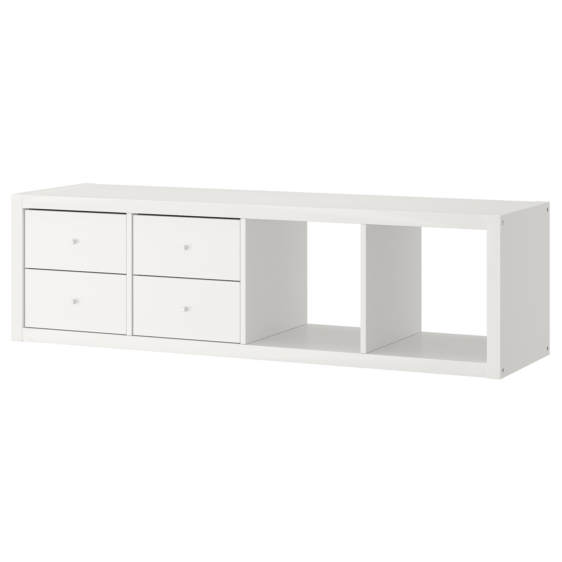 KALLAX, shelving unit with 2 inserts, 792.782.93
