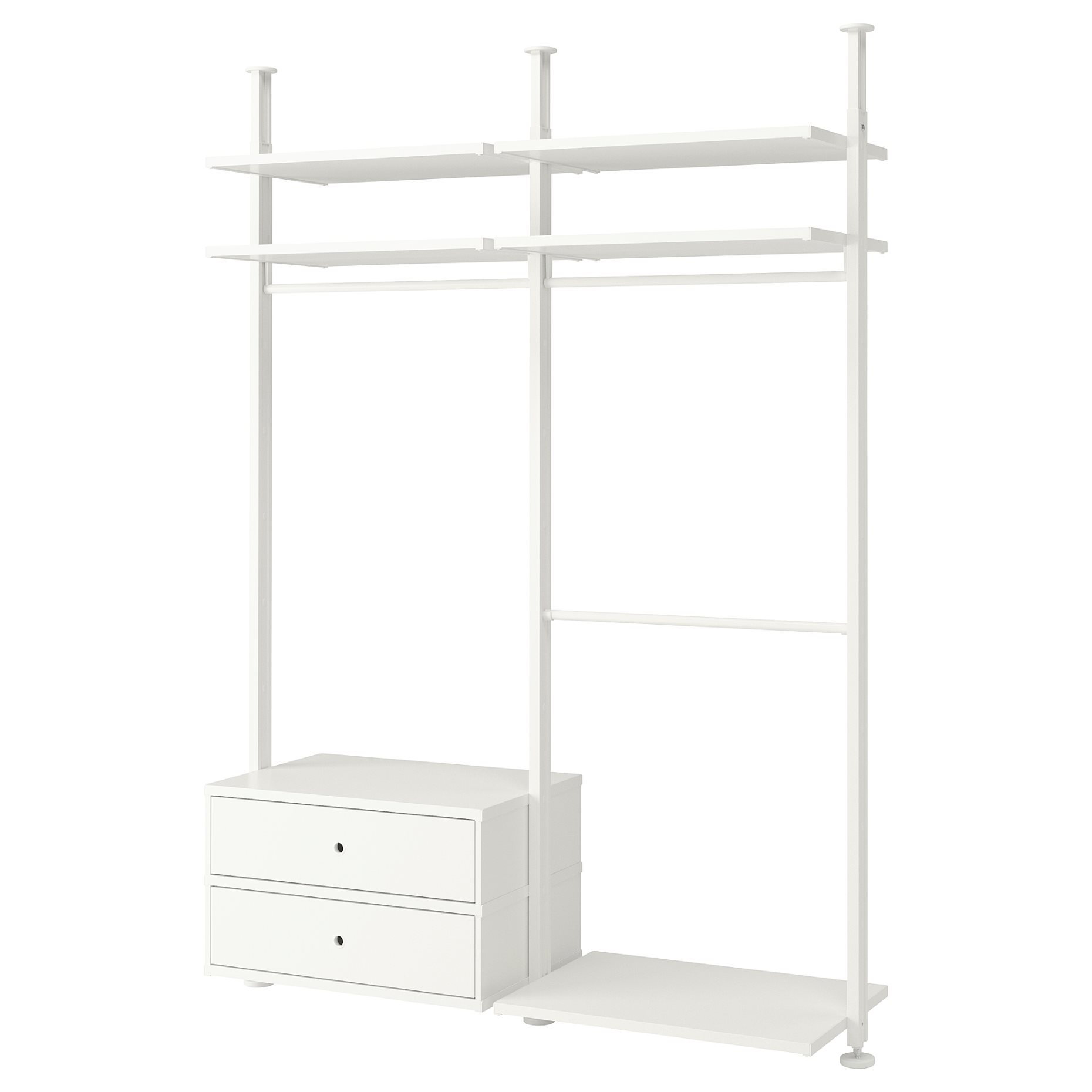 ELVARLI, wardrobe combination, 175x51x222-350 cm, 793.029.95