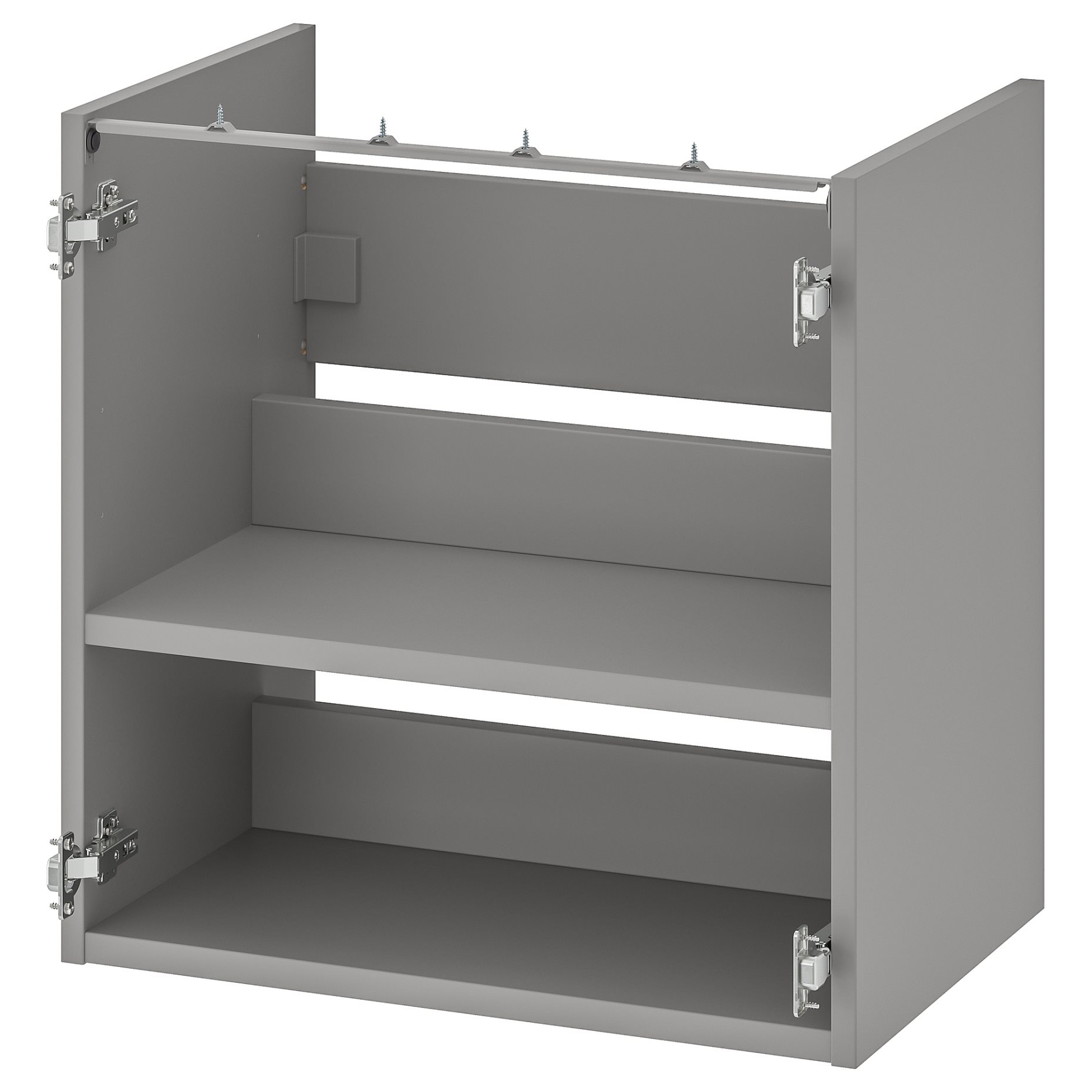 ENHET, base cabinet for washbasin with shelf, 60x40x60 cm, 904.404.72