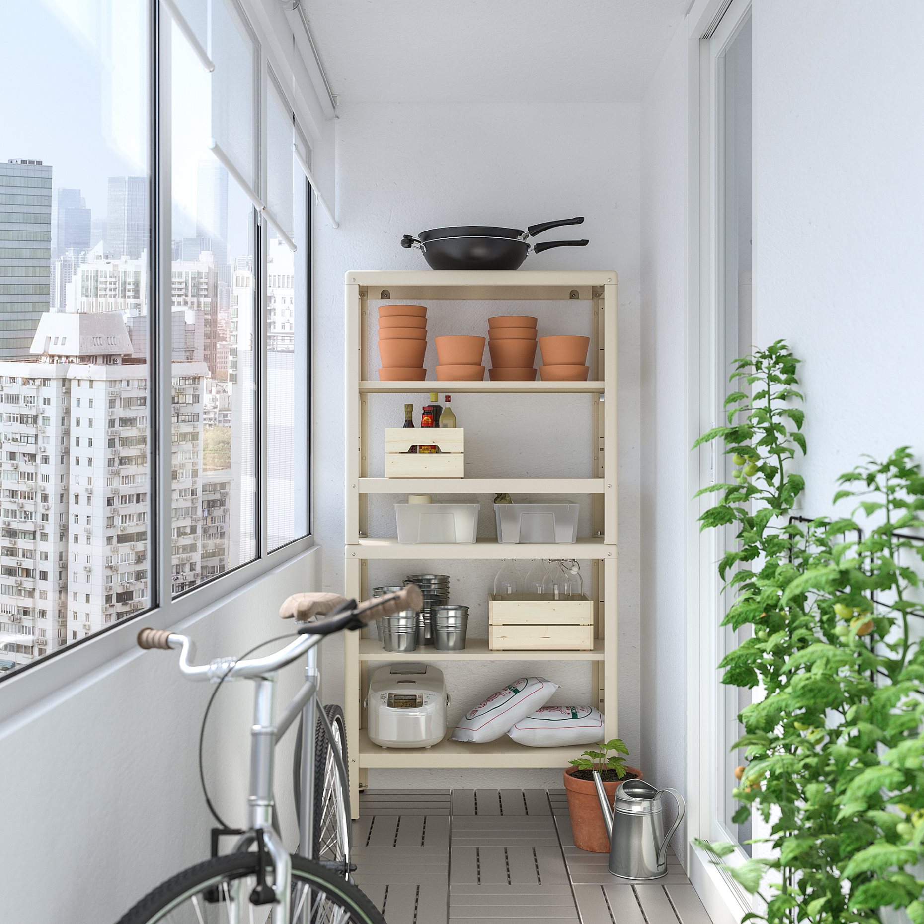 KOLBJÖRN, shelving unit in/outdoor, 992.916.46