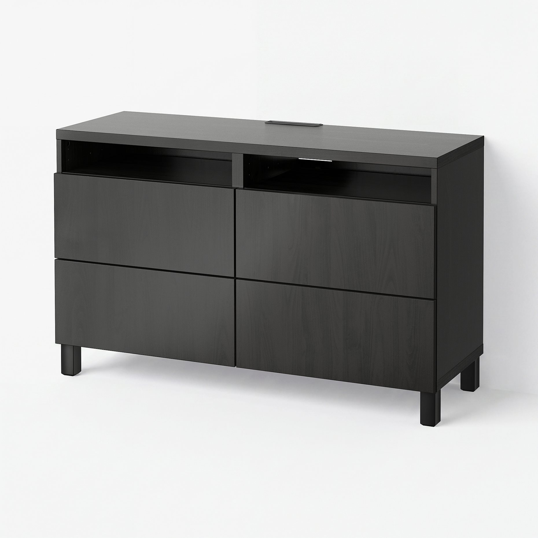 BESTÅ, TV bench with drawers, 120x40x74 cm, 191.939.23