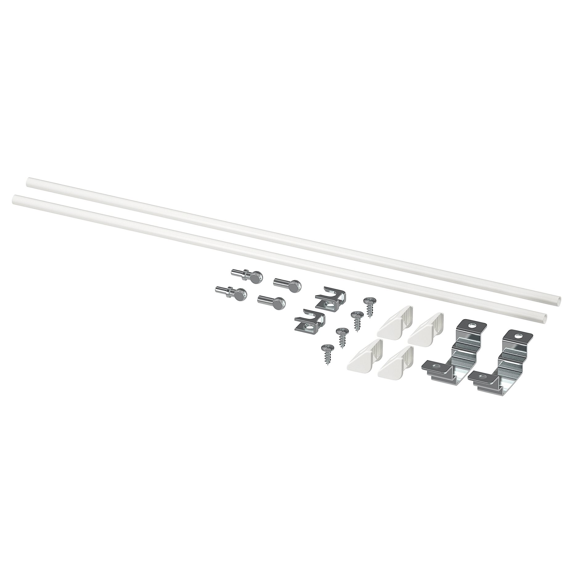 ENHET, assembly kit for kitchen island 40 cm, 2 pack, 204.801.74