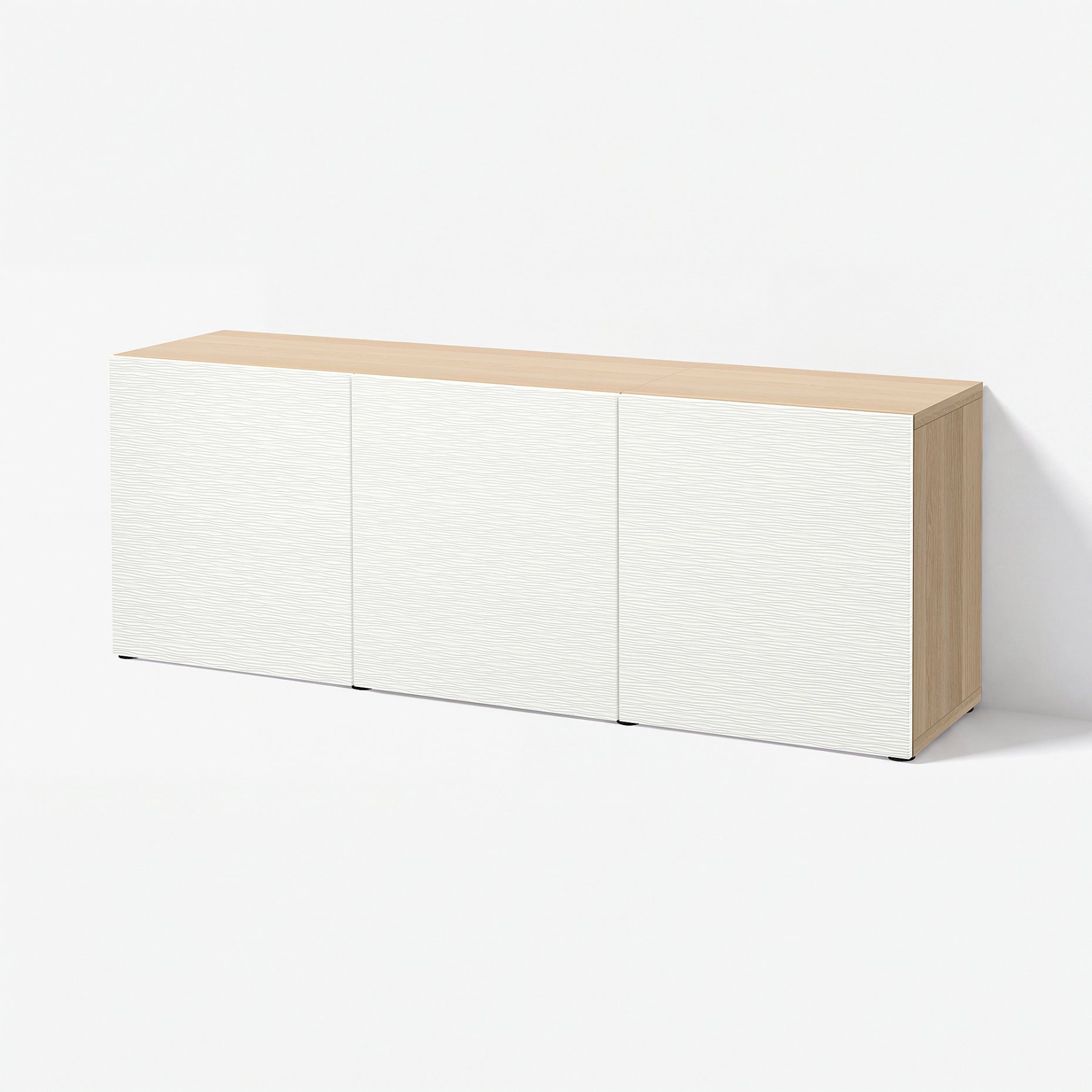 BESTÅ, storage combination with doors, 180x42x65 cm, 293.250.08