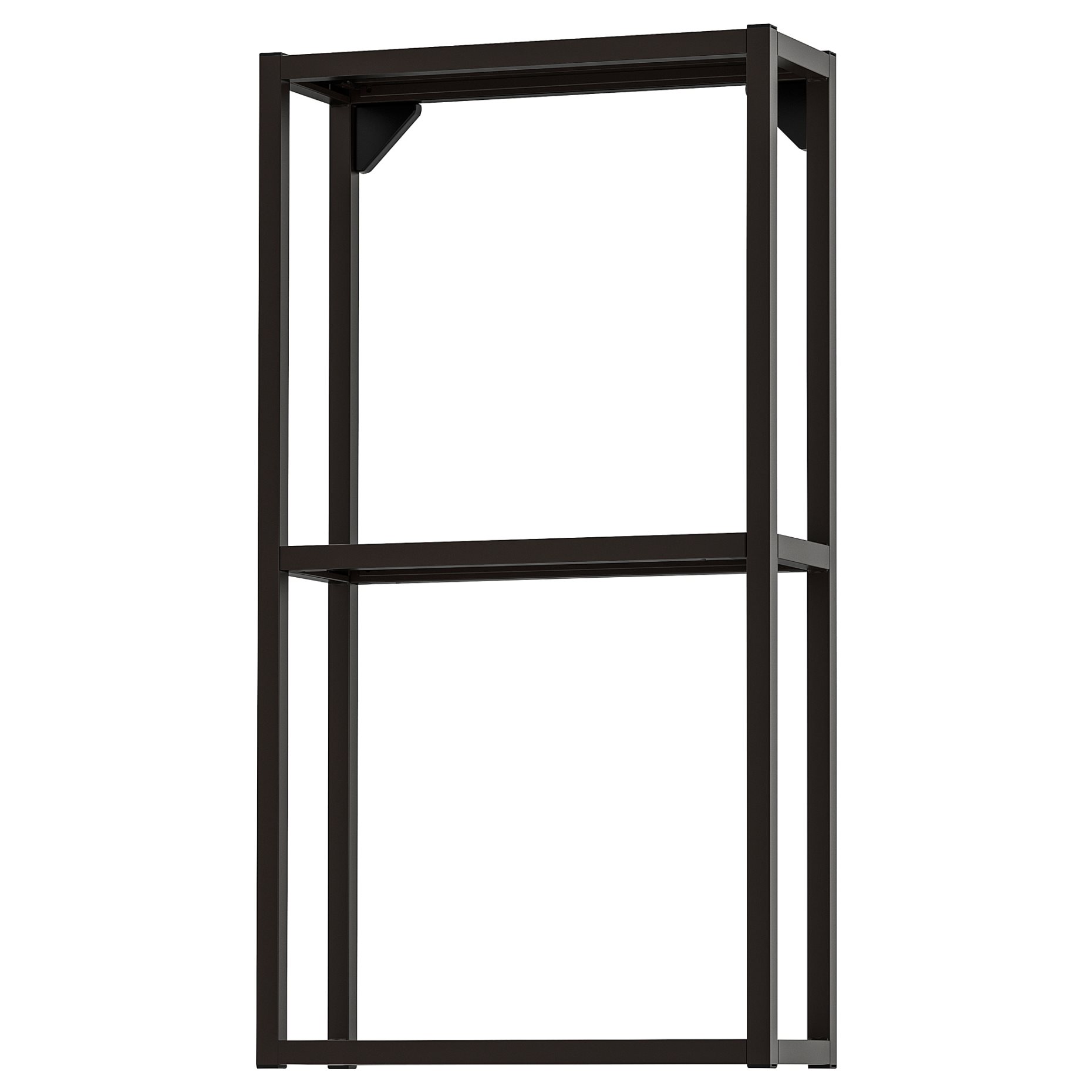 ENHET, wall frame with shelves, 40x15x75 cm, 304.489.37