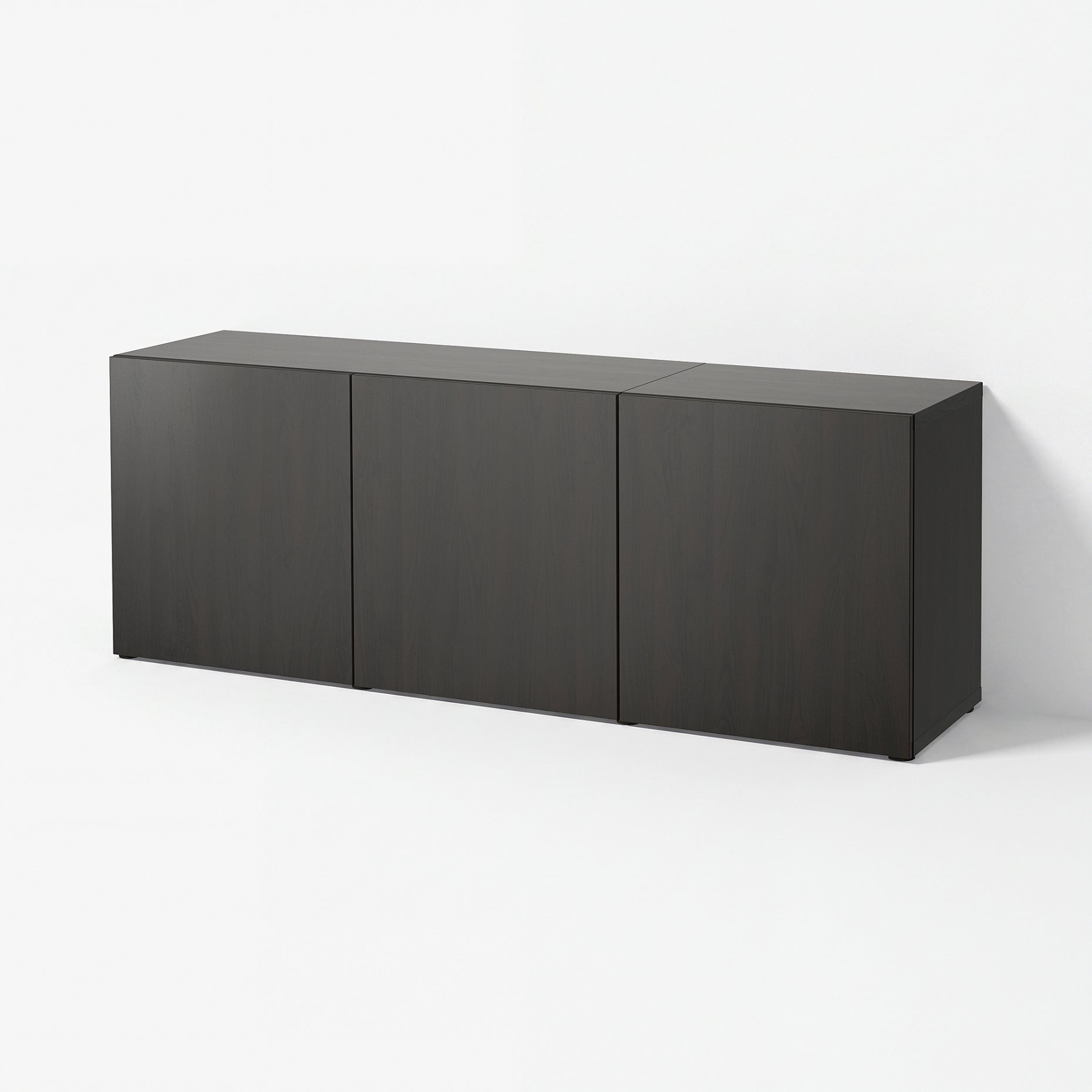 BESTÅ, storage combination with doors, 180x42x65 cm, 393.249.80