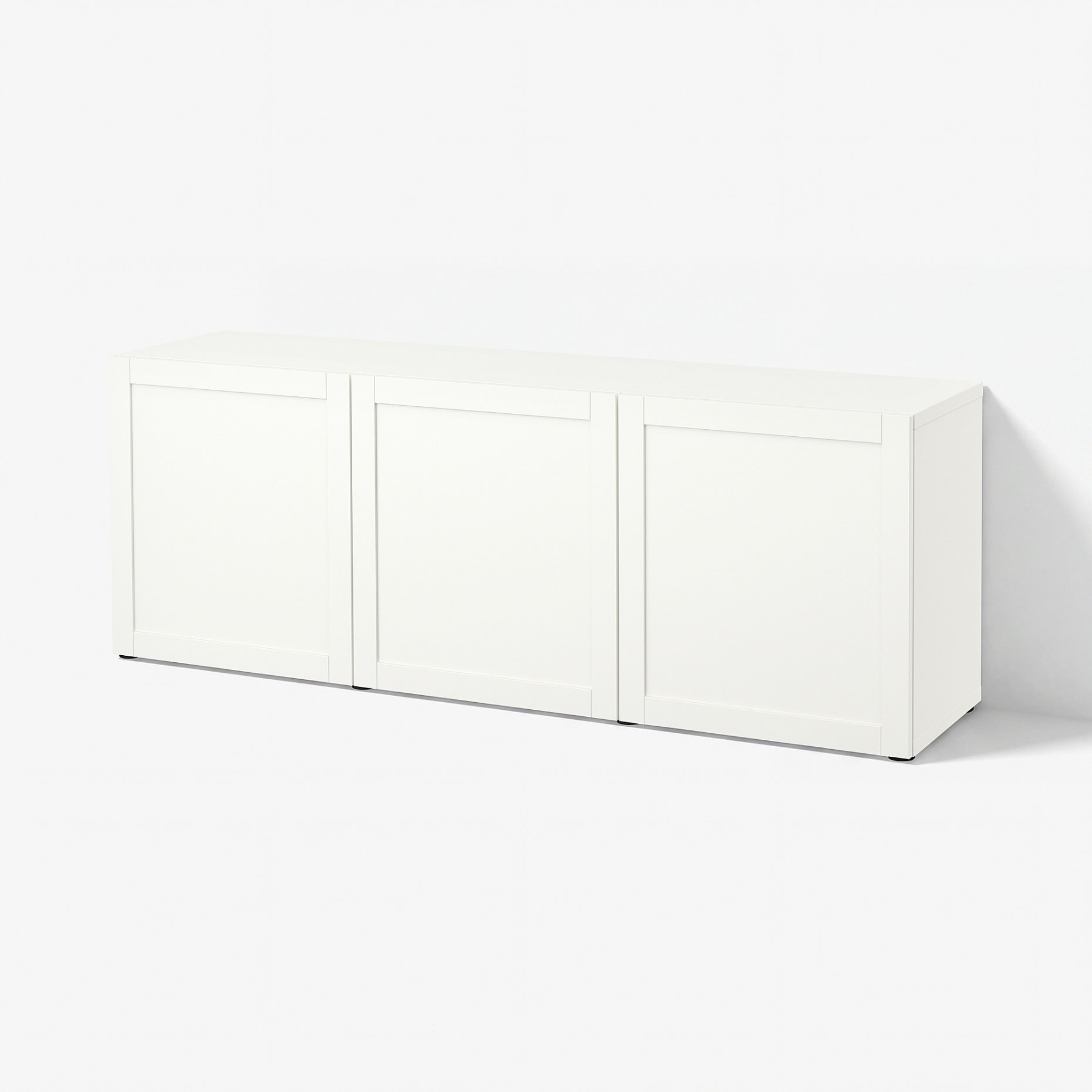 BESTÅ, storage combination with doors, 180x42x65 cm, 393.250.03