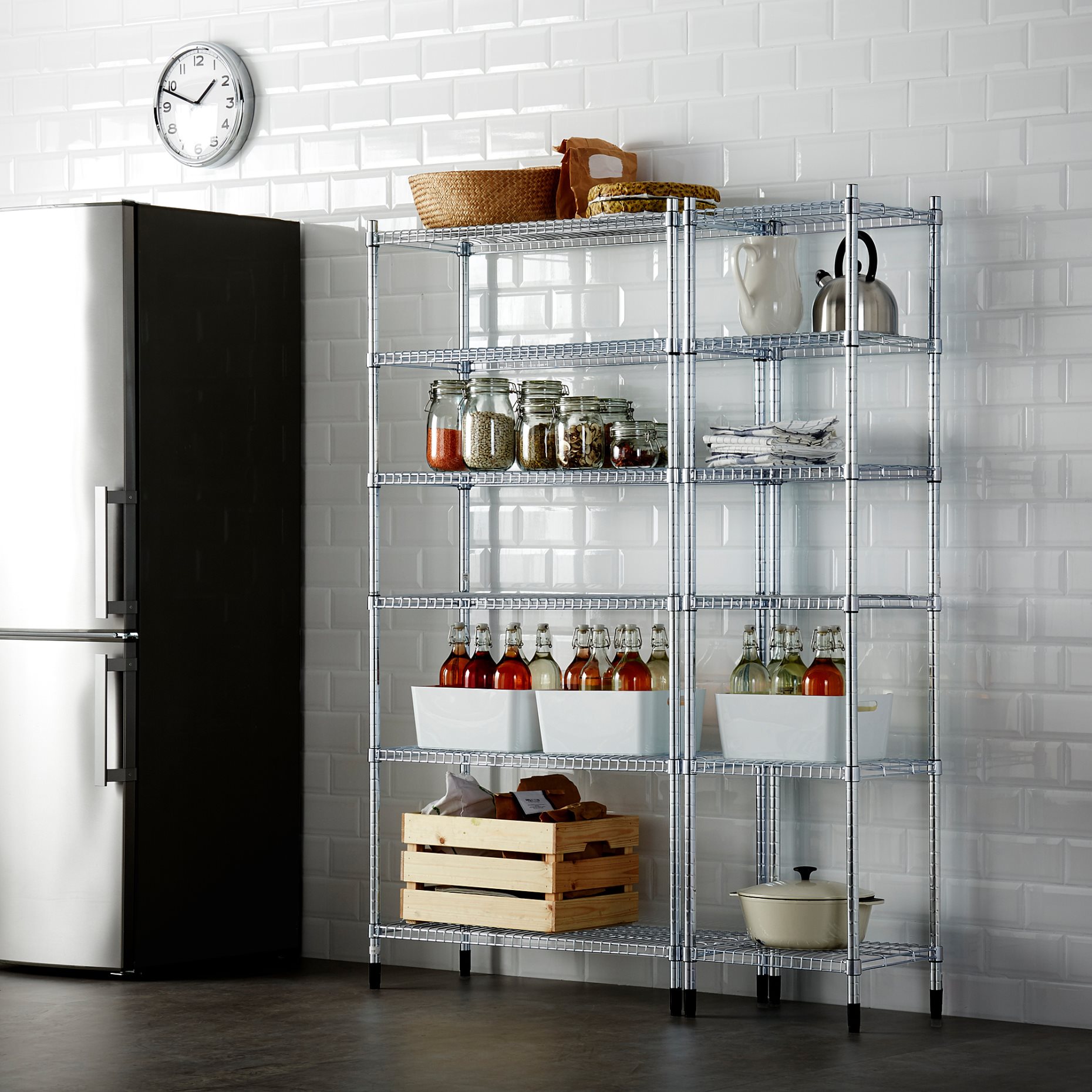 OMAR, 2 shelf sections, 598.290.88