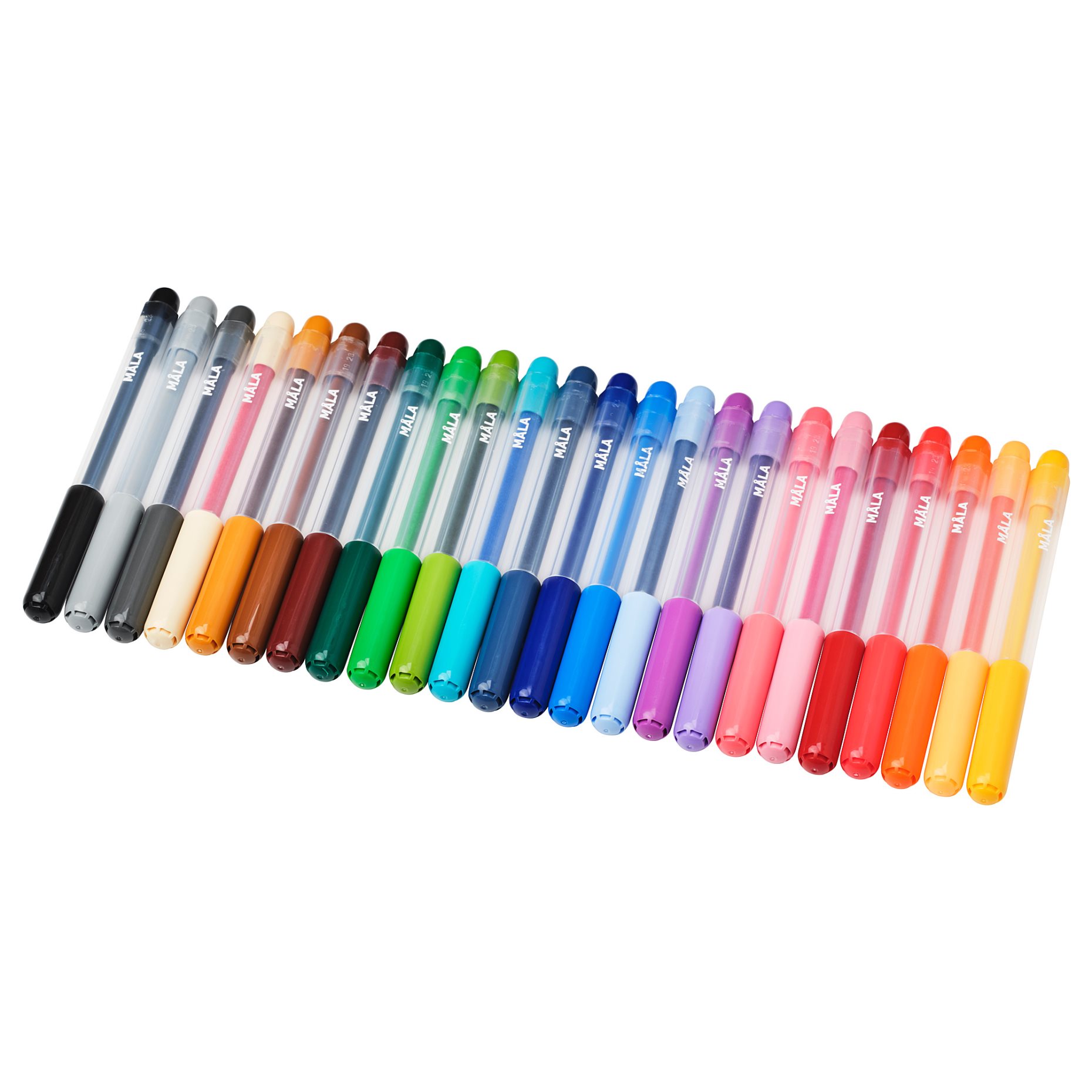 MÅLA, felt-tip pen, 24 pack, 704.565.91