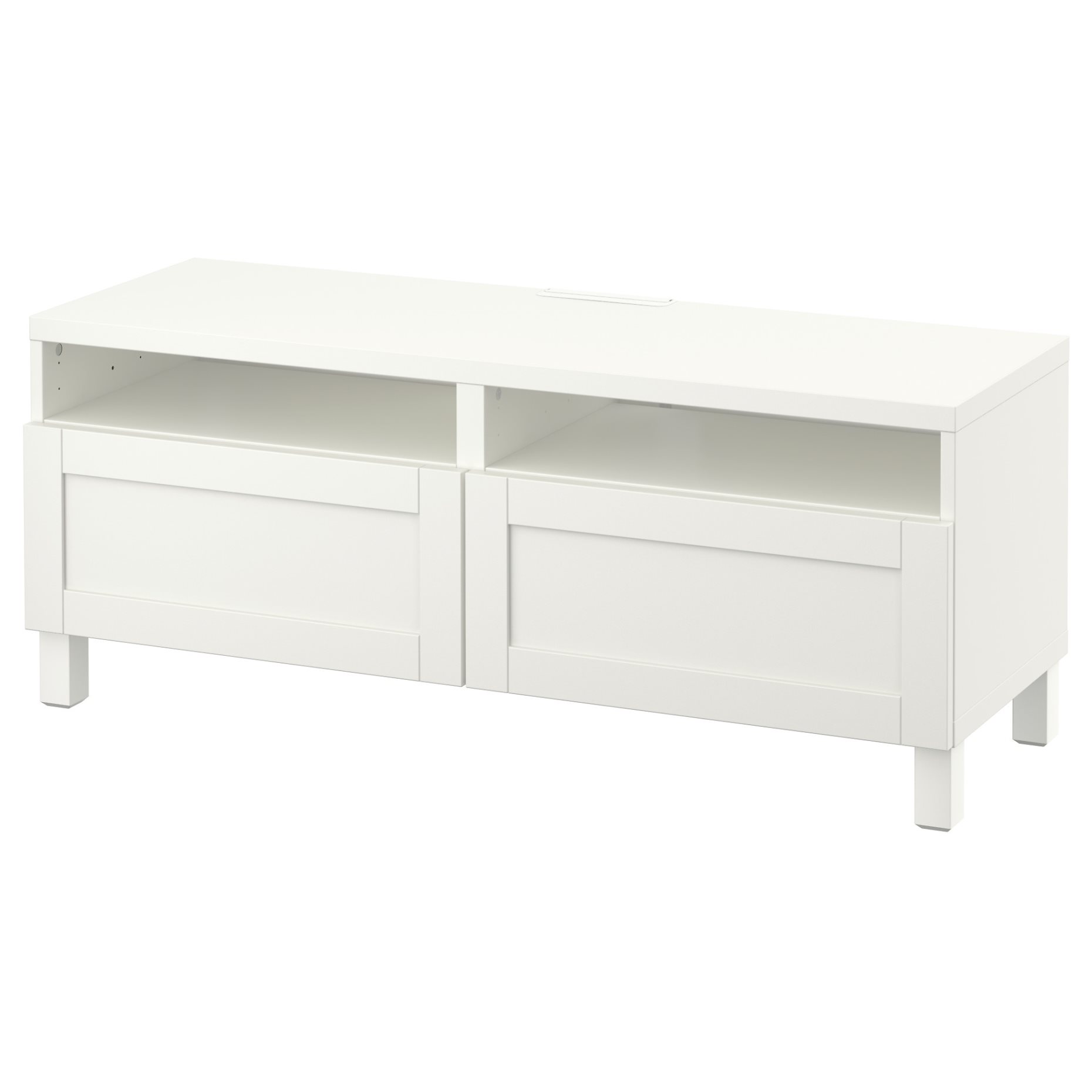 BESTÅ, έπιπλο TV με συρτάρια με μαλακό κλείσιμο, 120x42x48 cm, 091.882.86