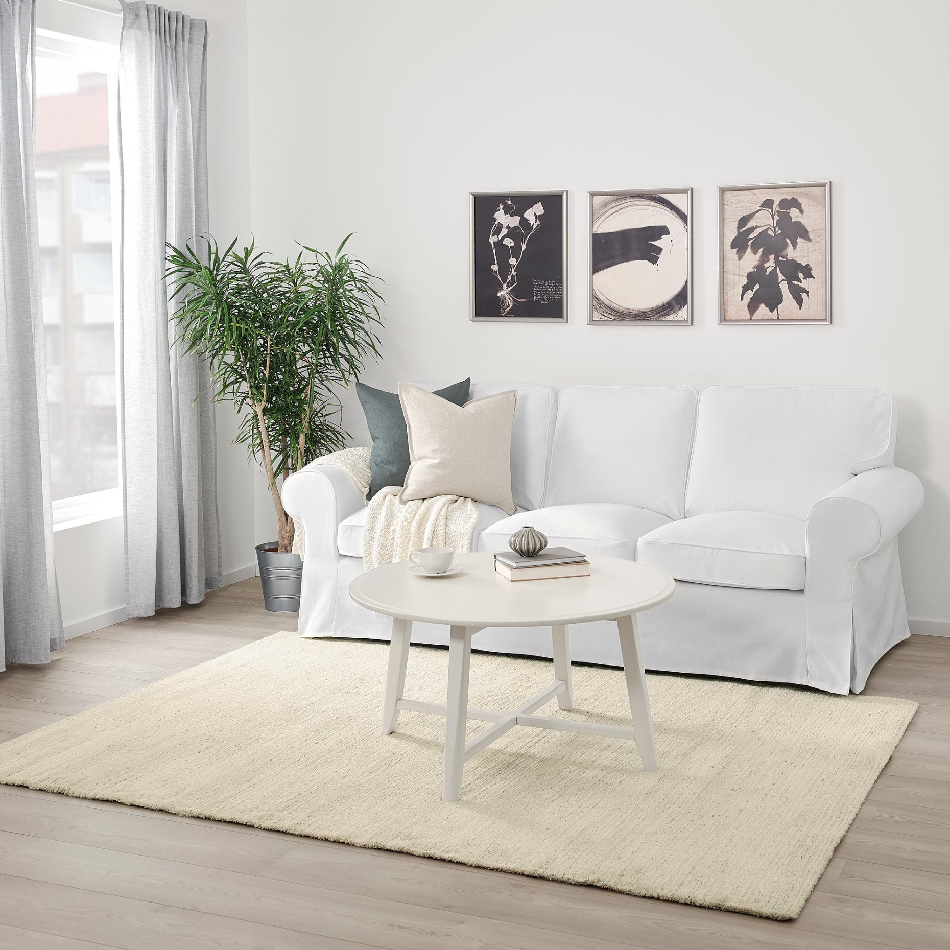 ENGELSBORG, χαλί χαμηλό πέλος, 160x230 cm, 204.821.25