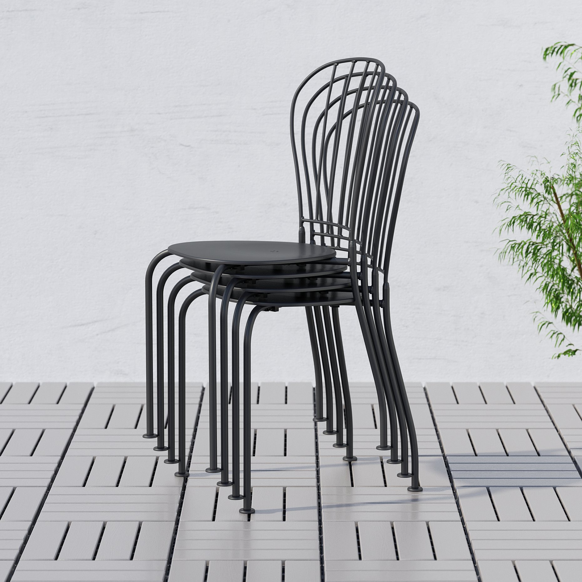 LÄCKÖ, table+2 chairs, outdoor, 498.984.35