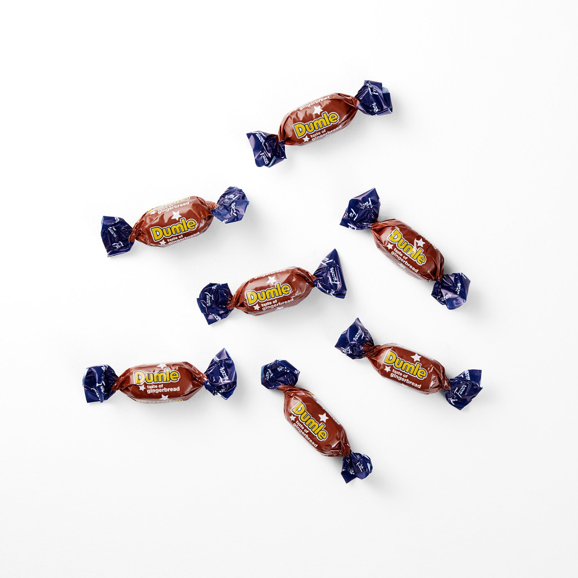 DUMLE, chocolate covered toffees gingerbread-flavour, 320 g, 704.127.57