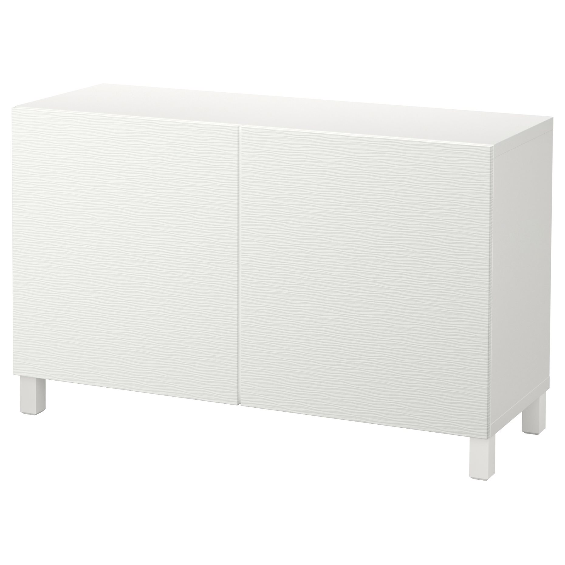 BESTÅ, storage combination with doors, 120x42x74 cm, 492.099.89