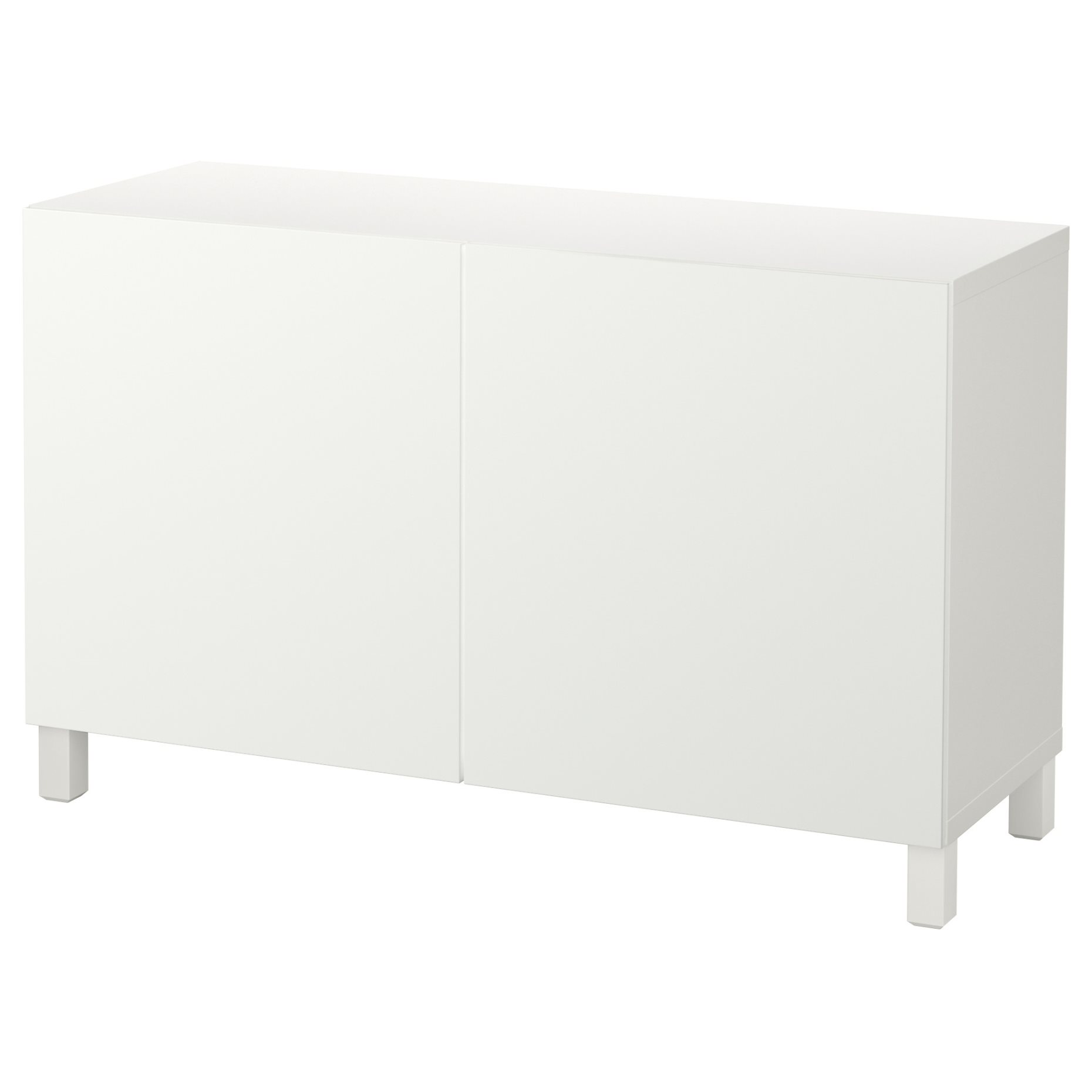 BESTÅ, σύνθεση αποθήκευσης με πόρτες, 120x42x74 cm, 892.098.26