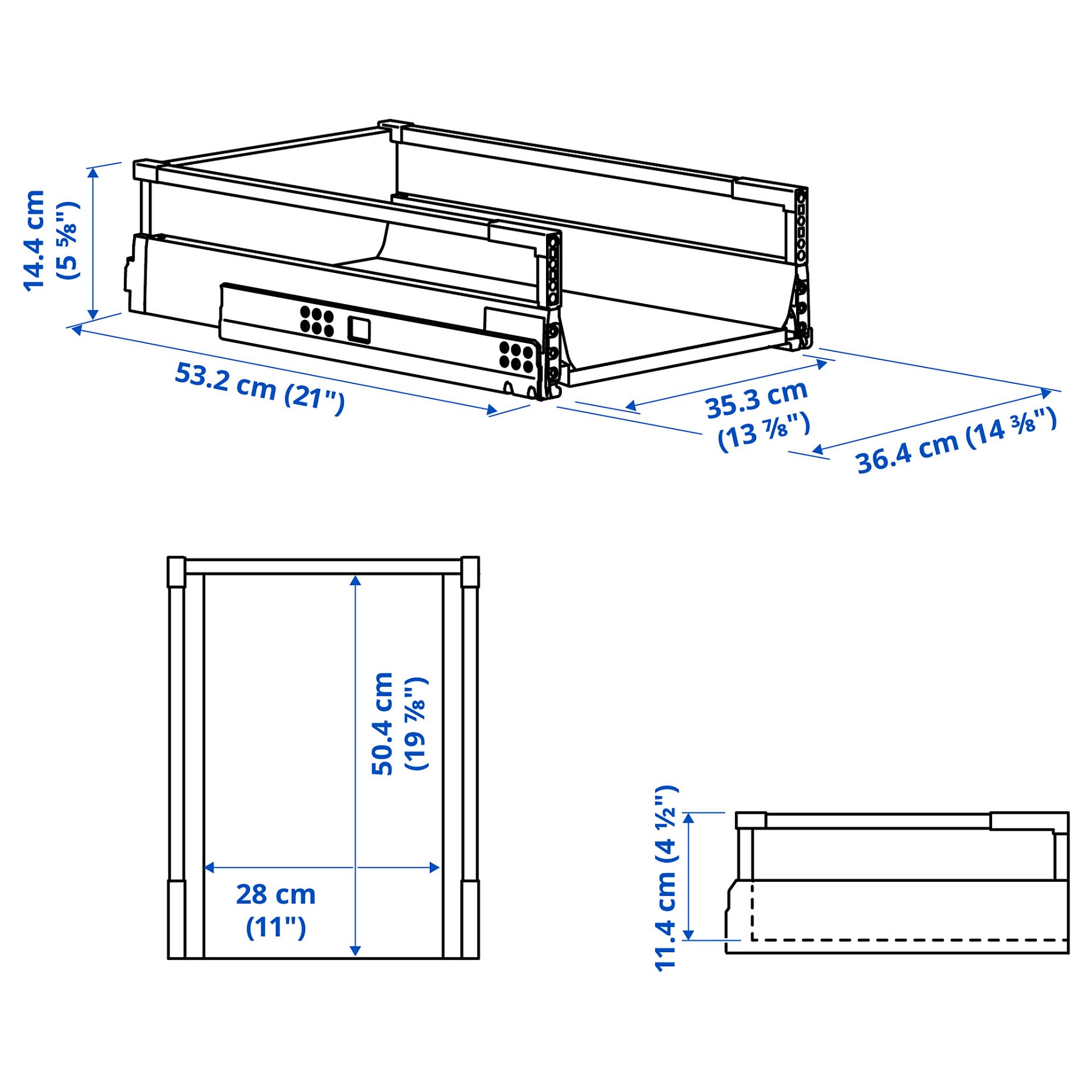 MAXIMERA, drawer, medium, 002.850.36