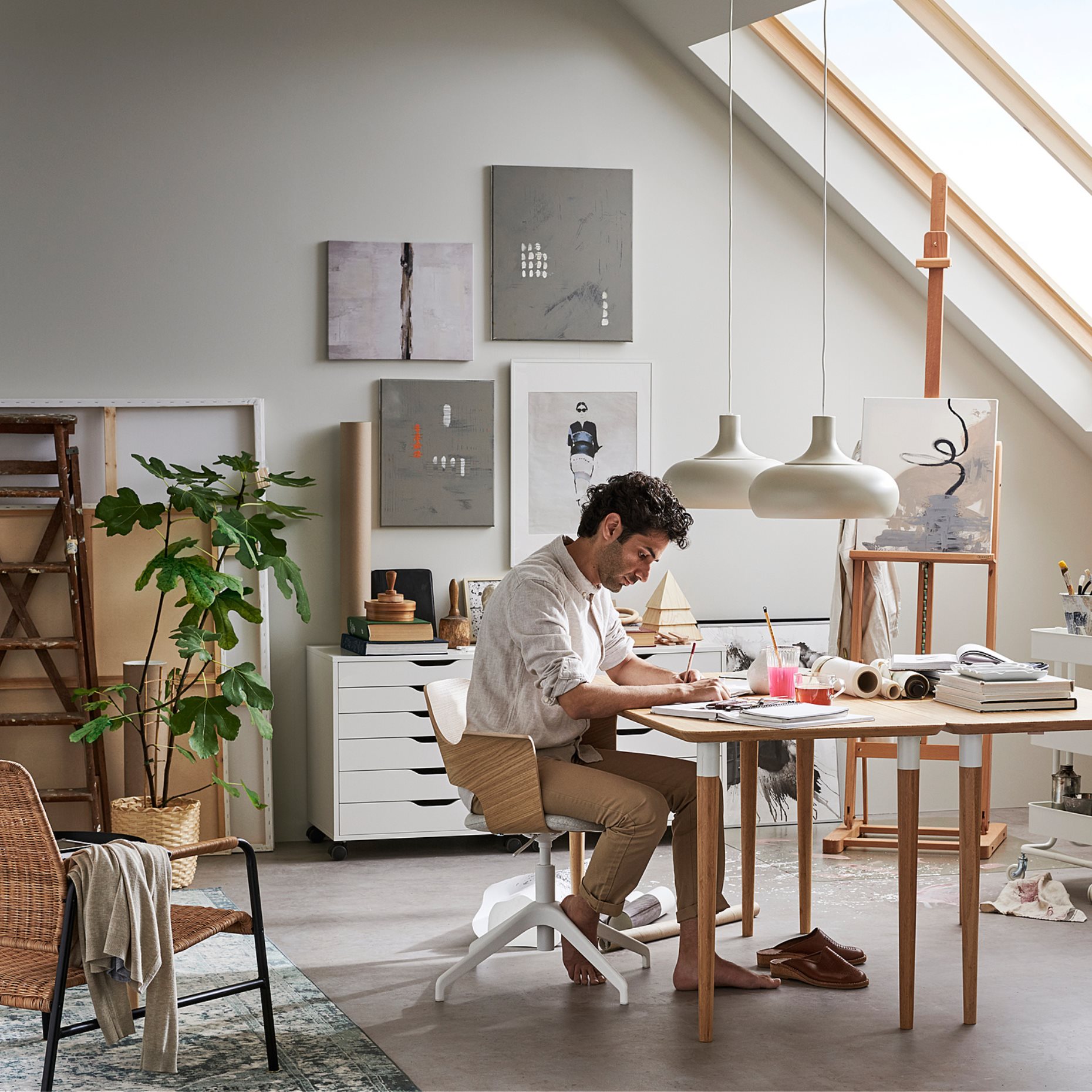 ANFALLARE, table top, 140x65 cm, 004.651.41