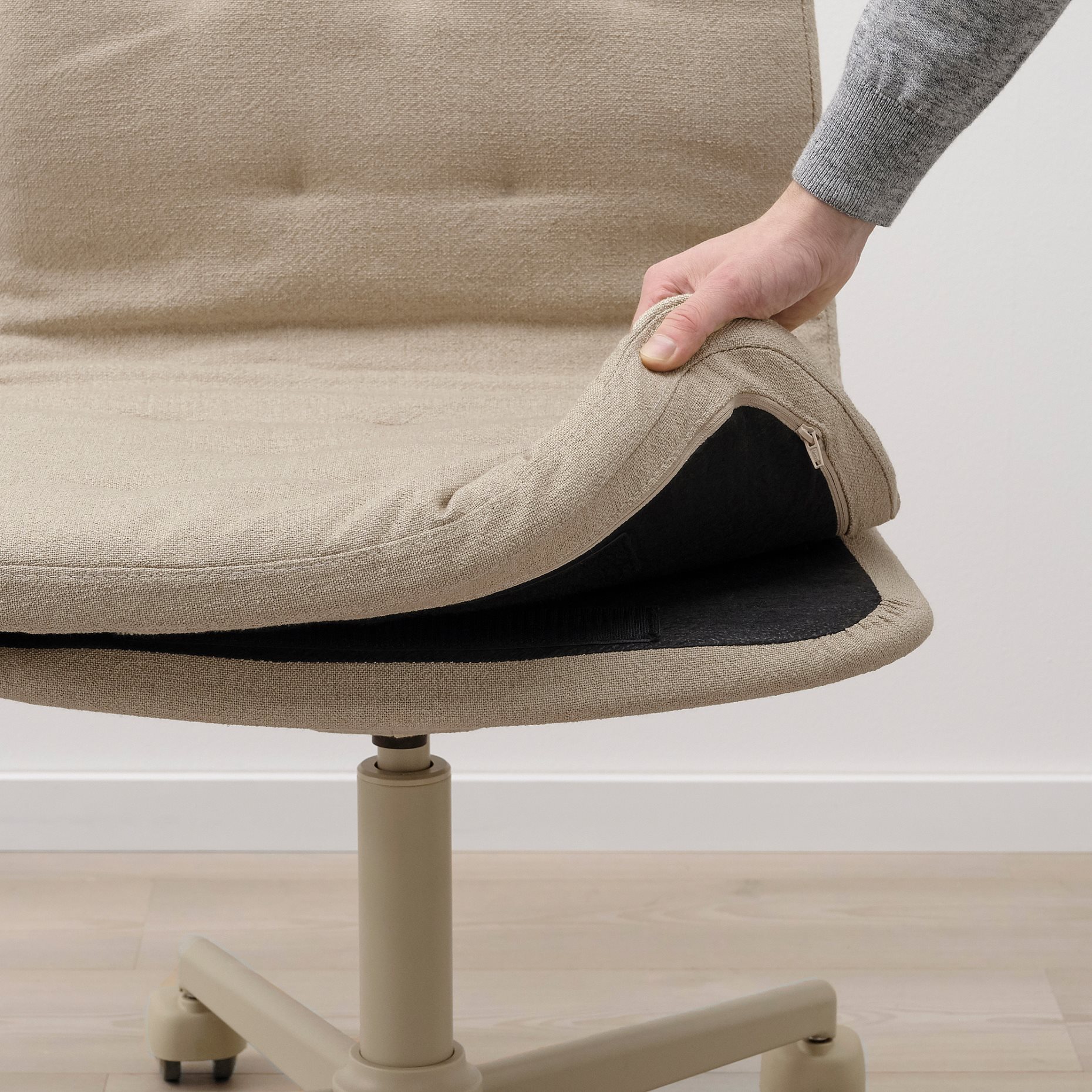 MULLFJÄLLET, καρέκλες συνεδρίων με ροδάκια, 004.724.91