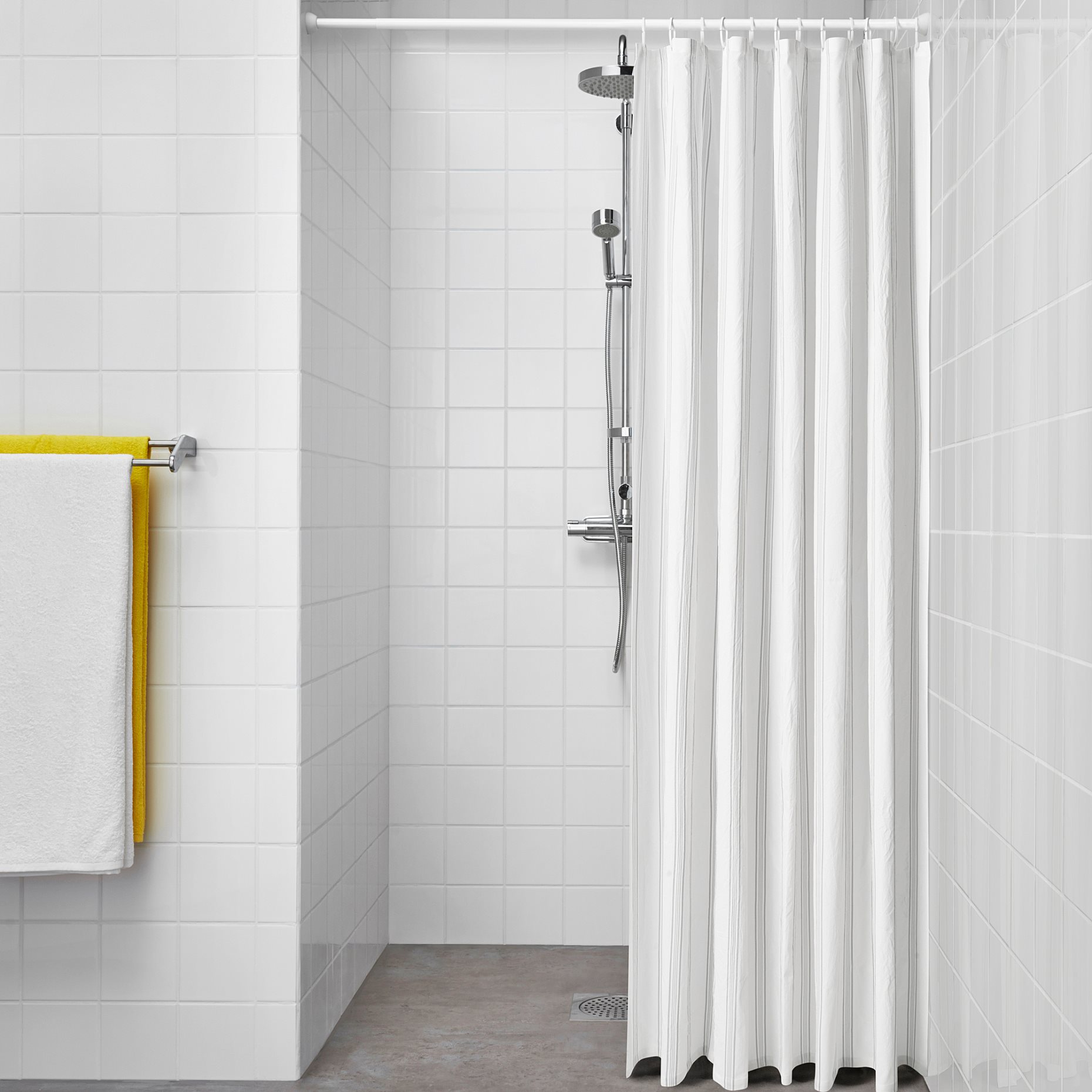 SVARTSTARR, κουρτίνα μπάνιου, 180x200 cm, 005.573.72