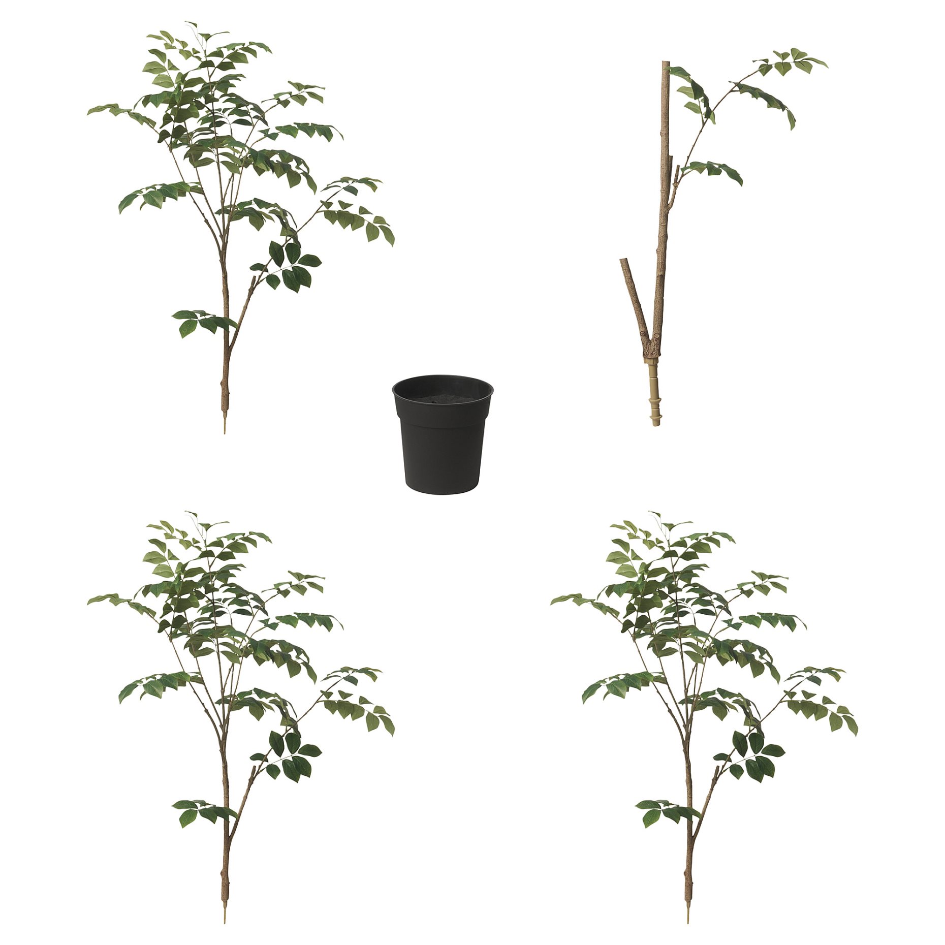 FEJKA, τεχνητό φυτό σε γλάστρα/εσωτερικού/εξωτερικού χώρου/κόκκινο Σανταλόξυλο, 19 cm, 005.716.98