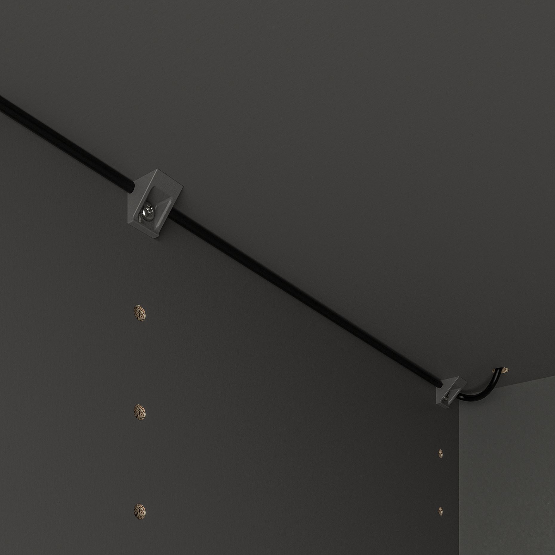 ÖVERSIDAN, wardrobe strip with built-in LED light source with sensor/dimmable, 96 cm, 005.895.56