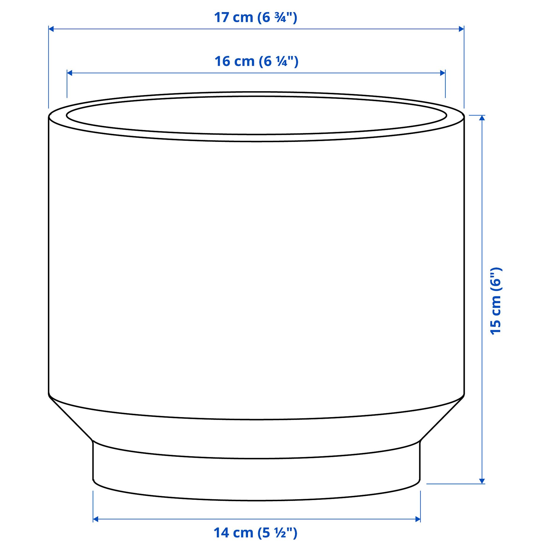 HONUNGSPALM, plant pot in/outdoor, 15 cm, 005.957.98
