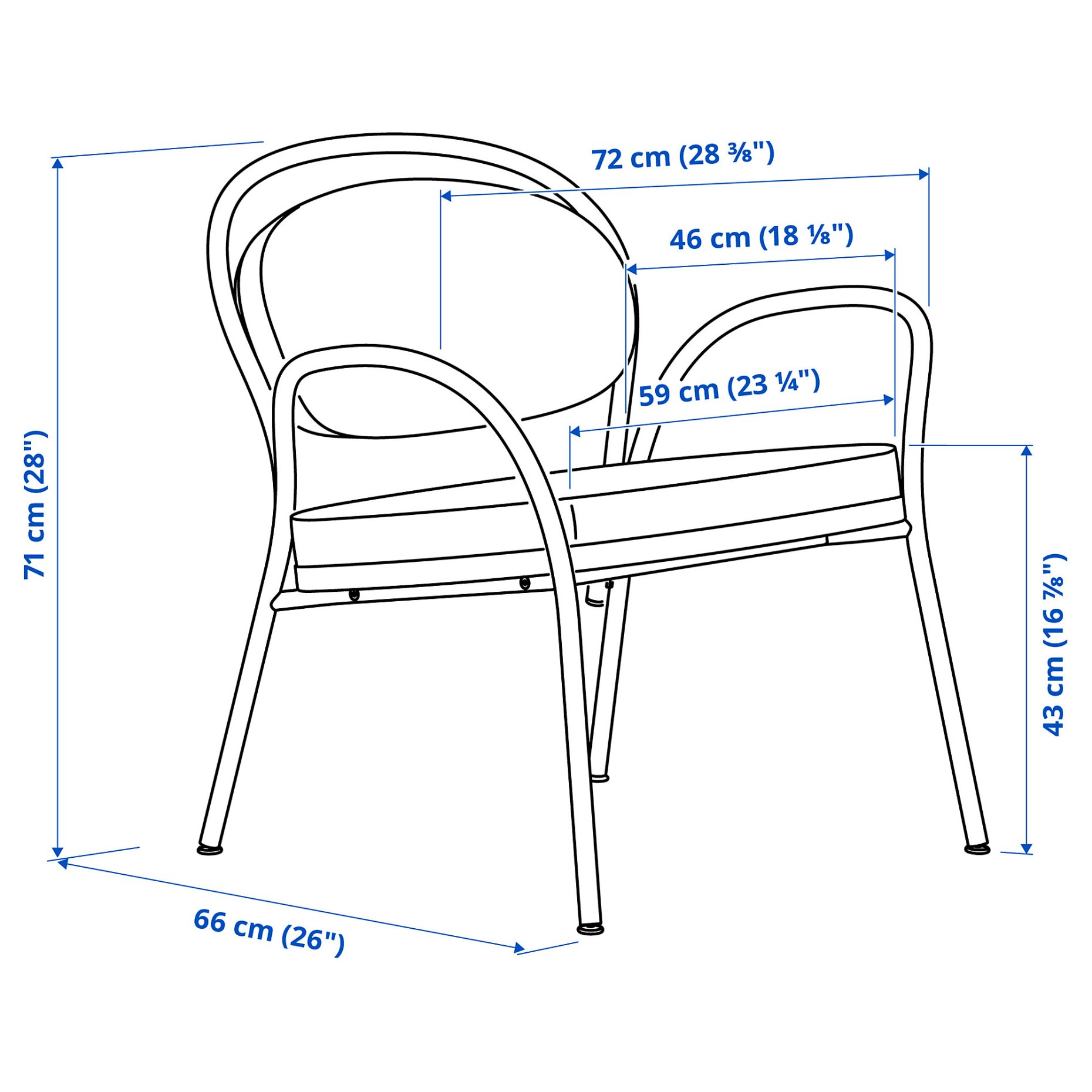 ISMANTORP, armchair, 005.982.21