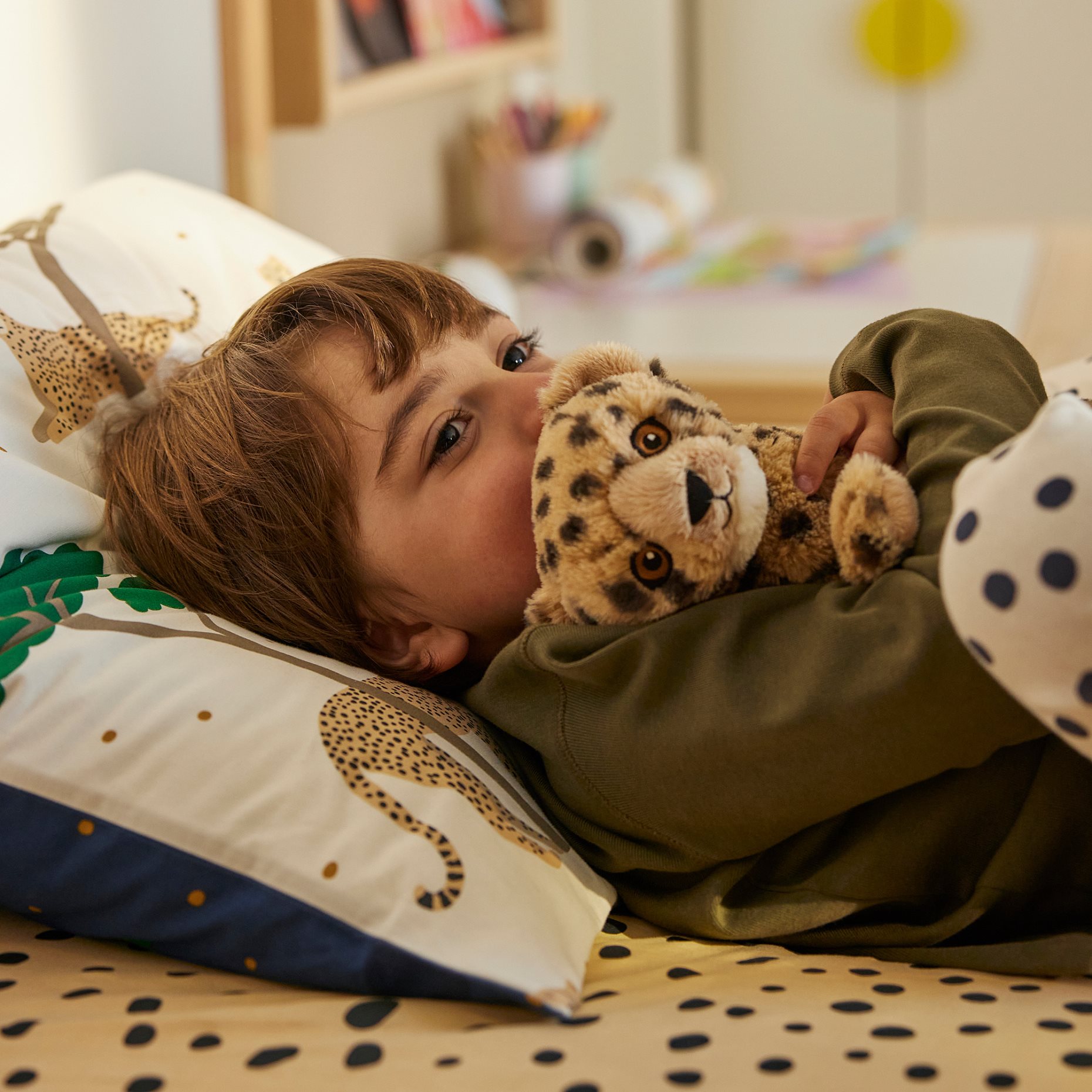 SANDLÖPARE, soft toy, 24 cm, 006.030.72