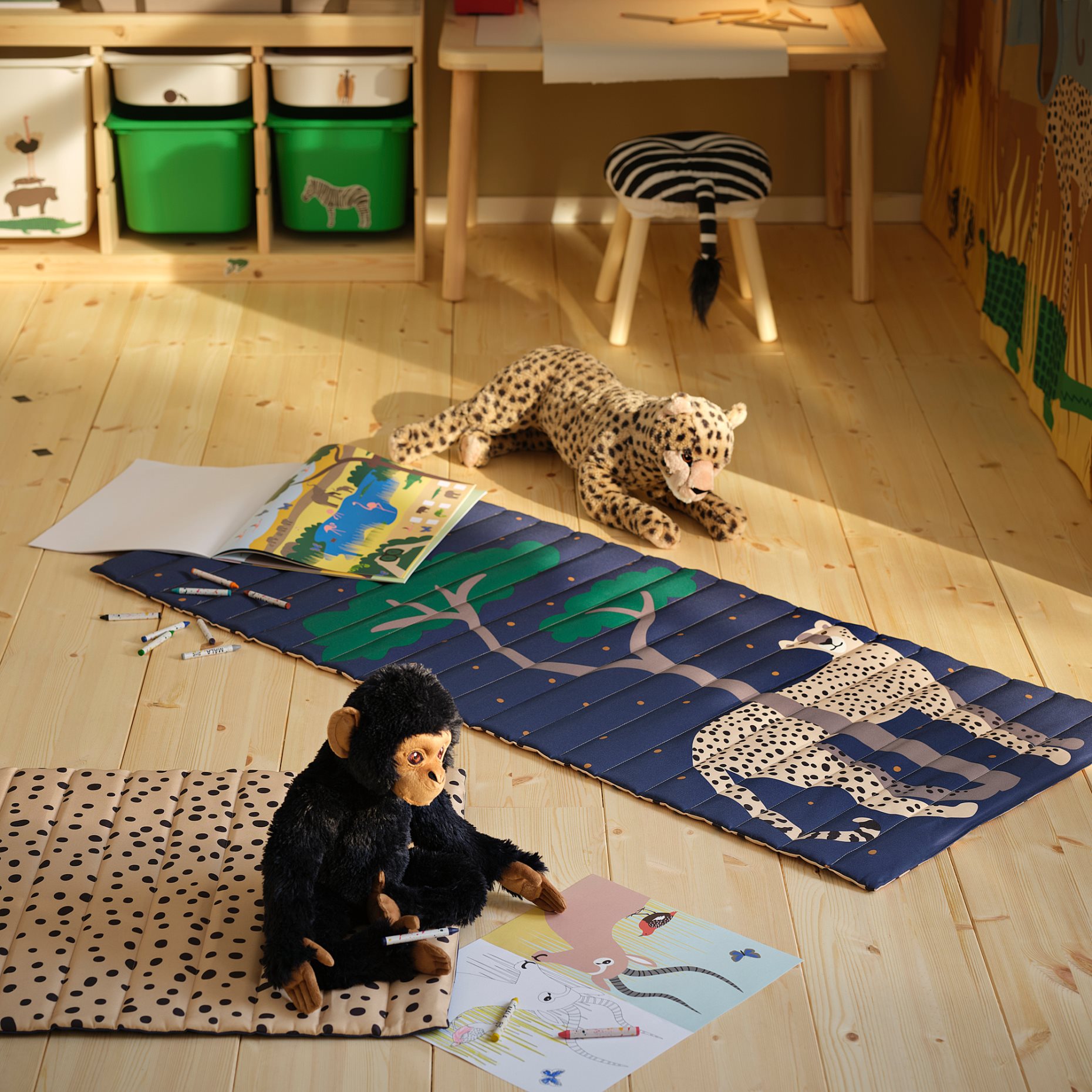 SANDLÖPARE, quilted mat, 60x140 cm, 006.032.27