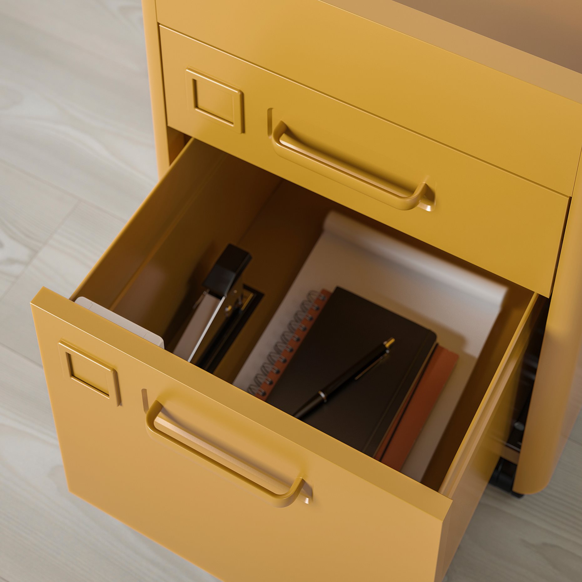 IDÅSEN, drawer unit with smart lock, 092.872.91