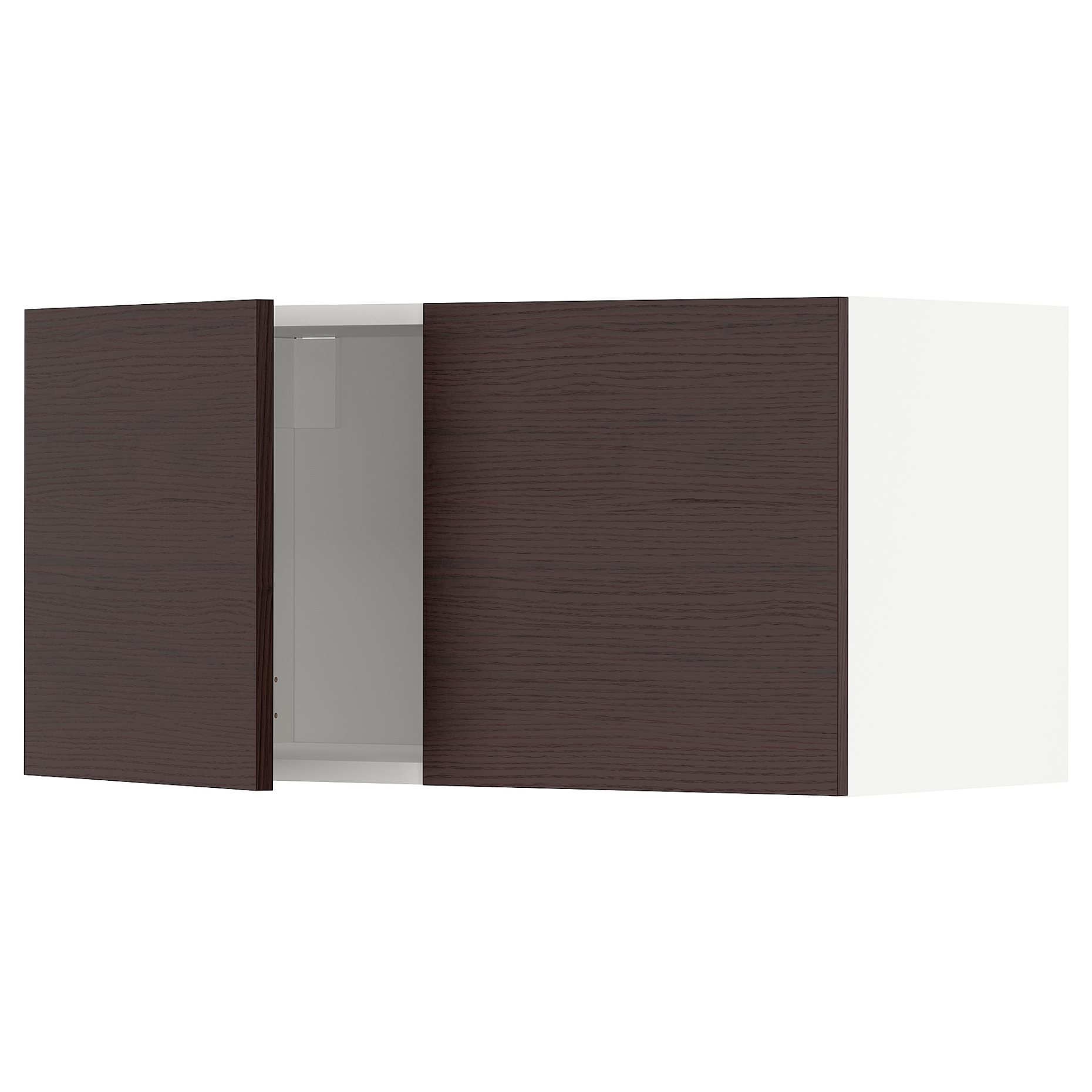 METOD, wall cabinet with 2 doors, 80x40 cm, 094.546.52