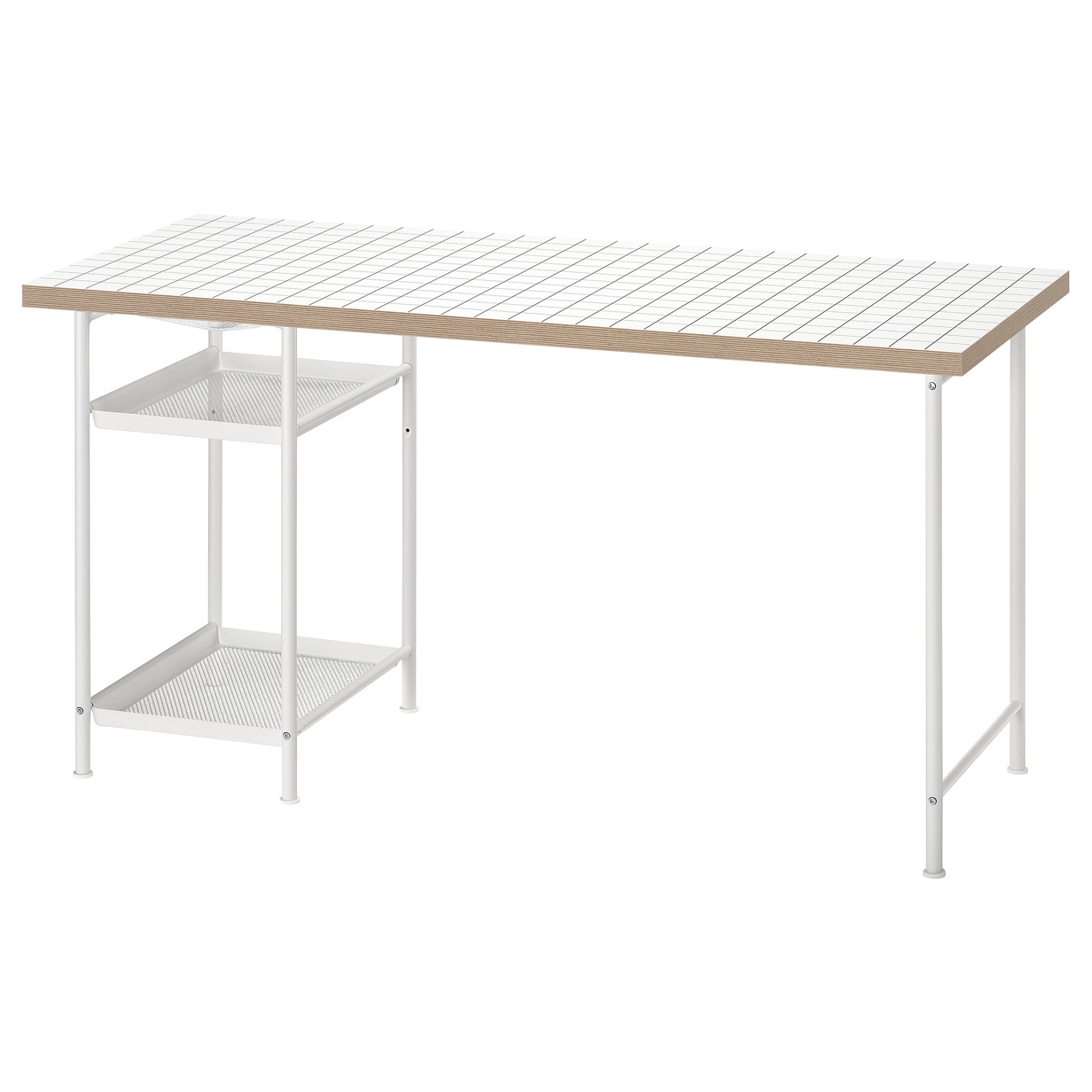 LAGKAPTEN/SPAND, desk, 140x60 cm, 095.636.65