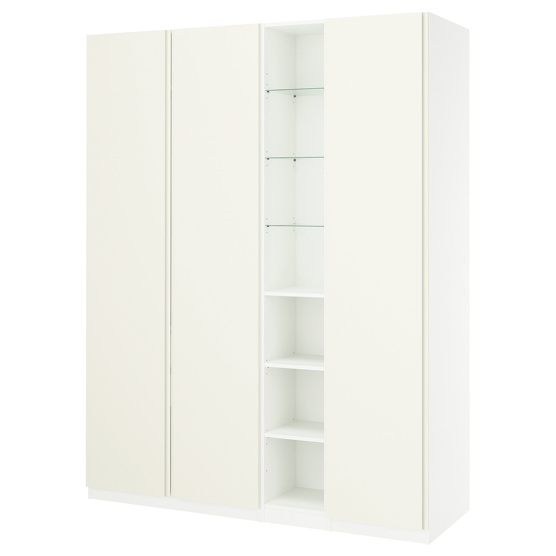 PAX/VIKANES, wardrobe combination, 185x60x236 cm, 096.072.16