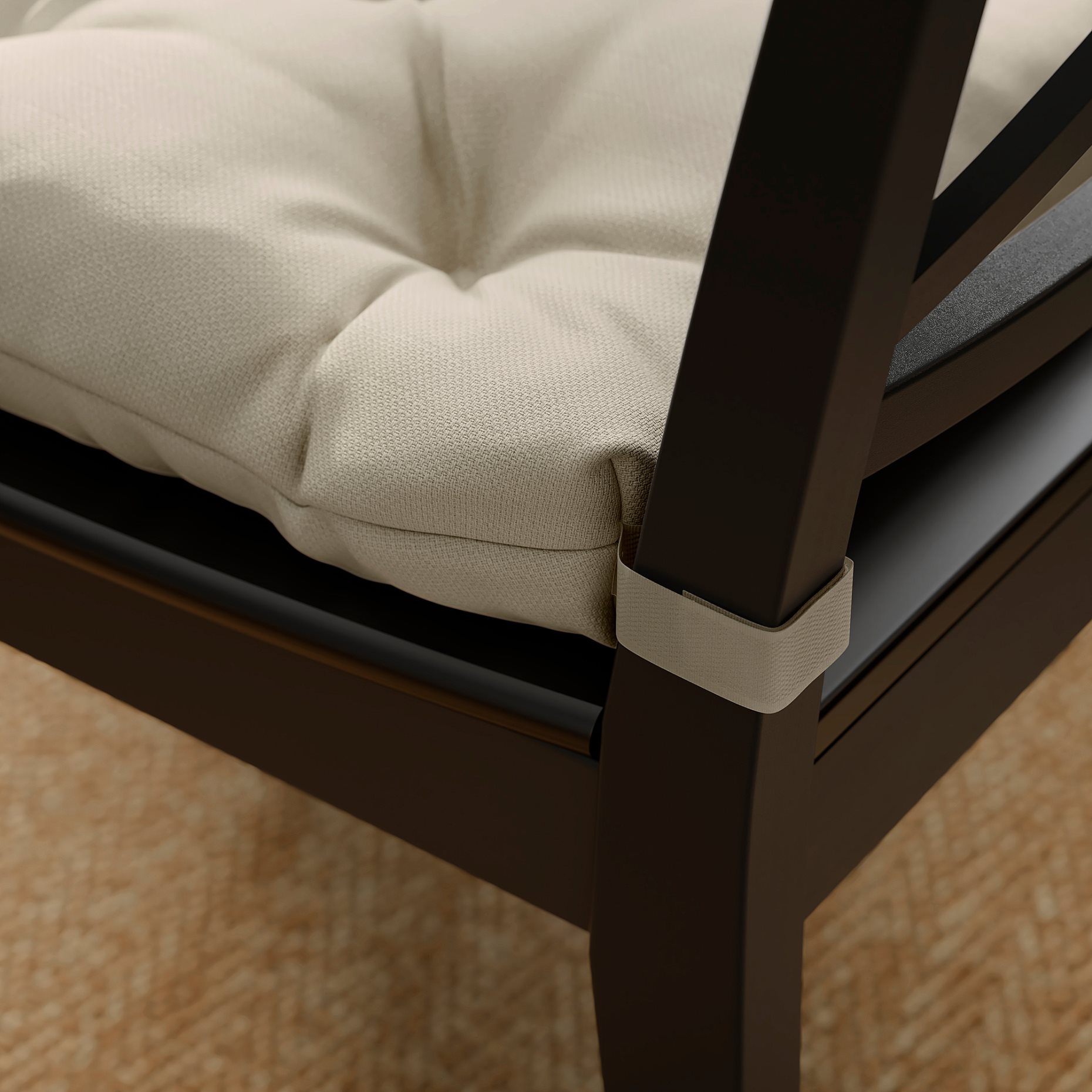 MALINDA, chair cushion, 102.092.02