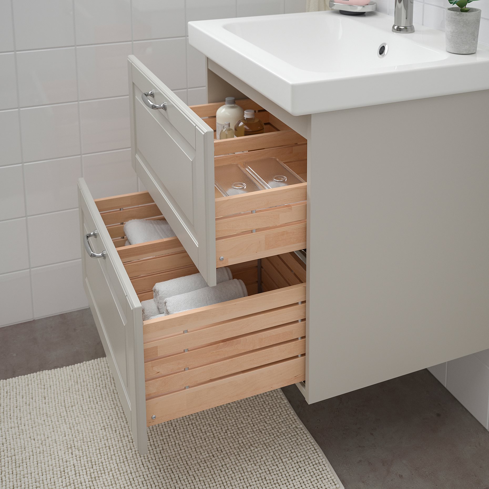 GODMORGON, wash-stand with 2 drawers, 103.876.28