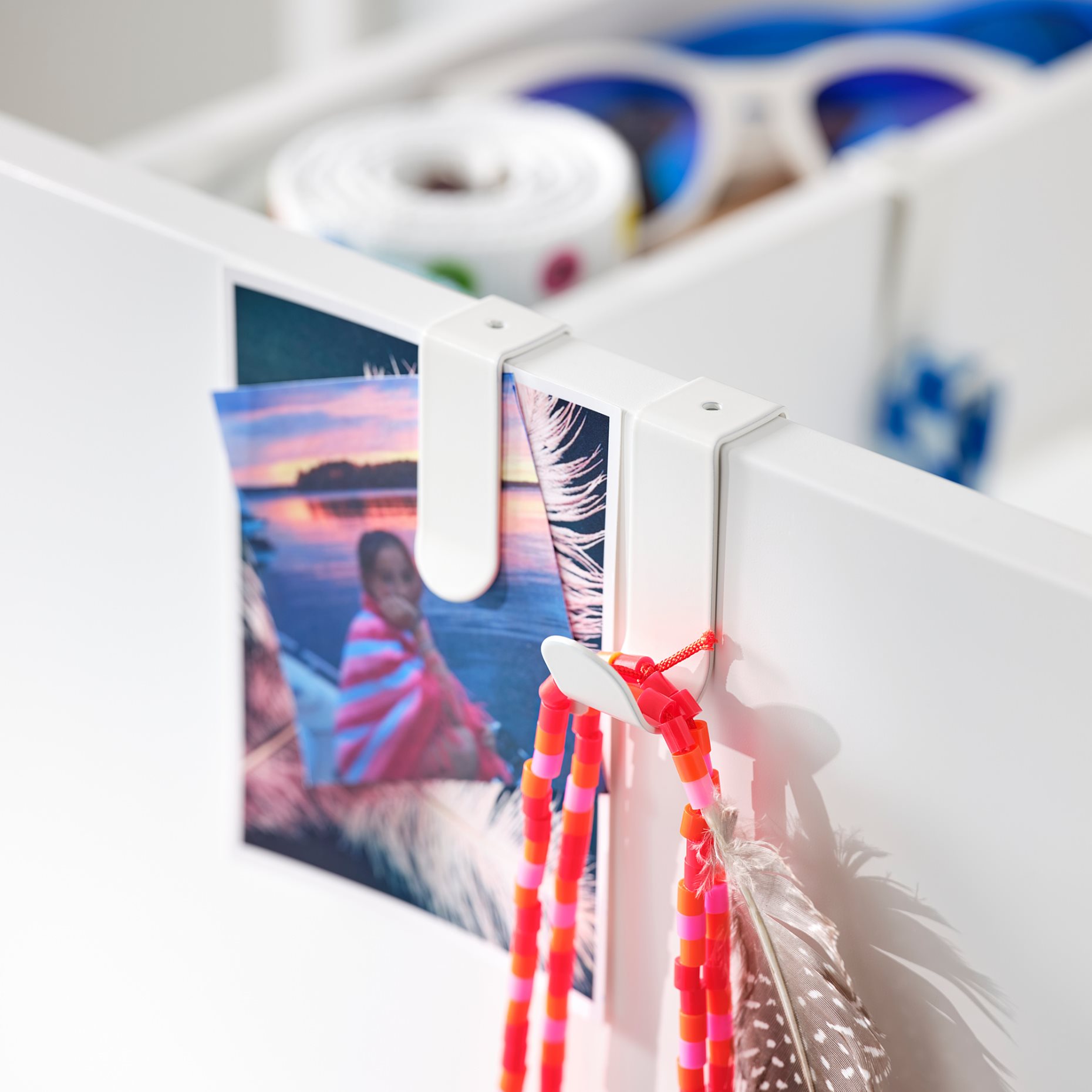 LÄTTHET, hook and clip, 2 pack, 104.369.78