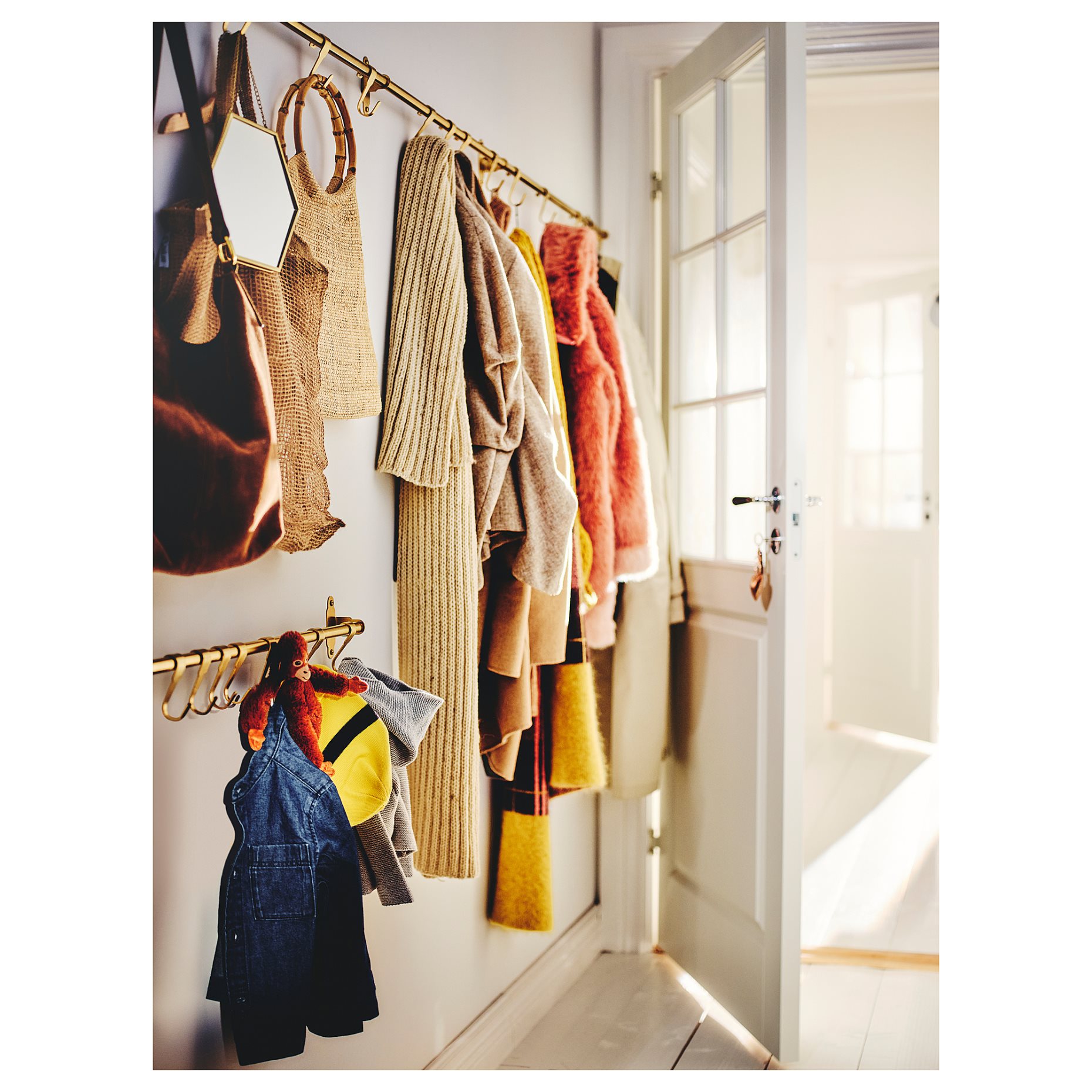 HULTARP, hook 5 pack, 7 cm, 104.487.78