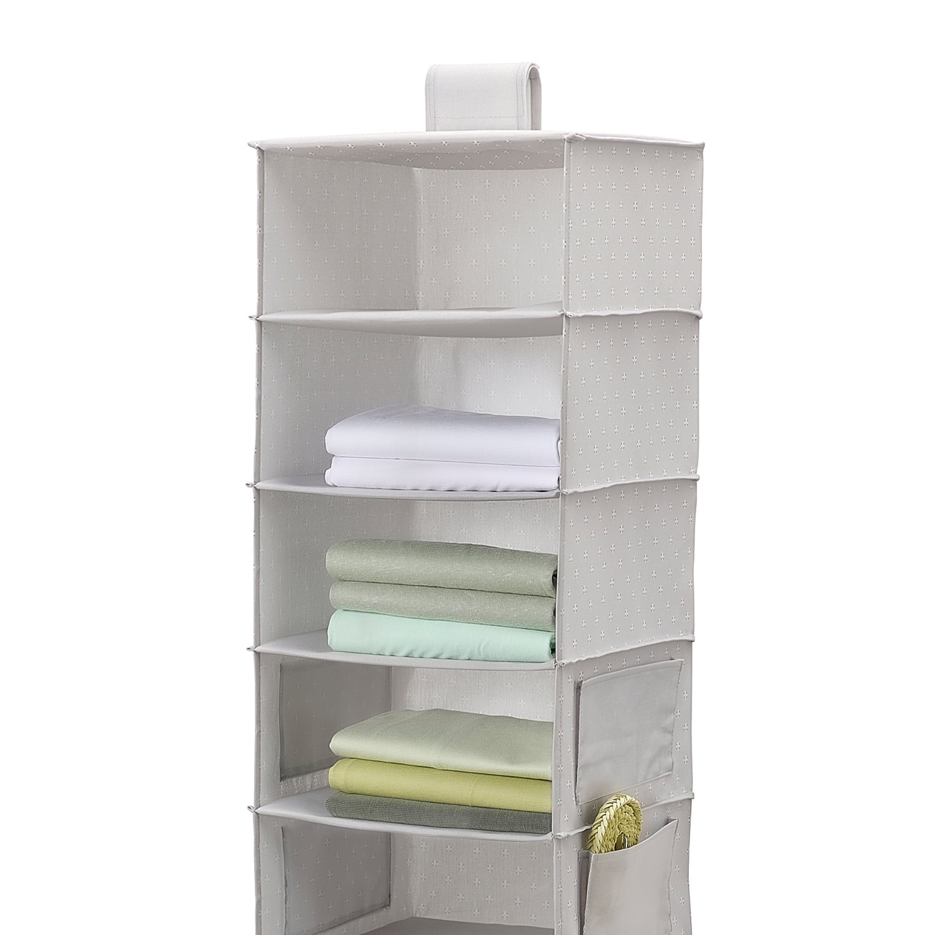 BLÄDDRARE, hanging storage with 7 compartments, 30x30x90 cm, 104.744.04