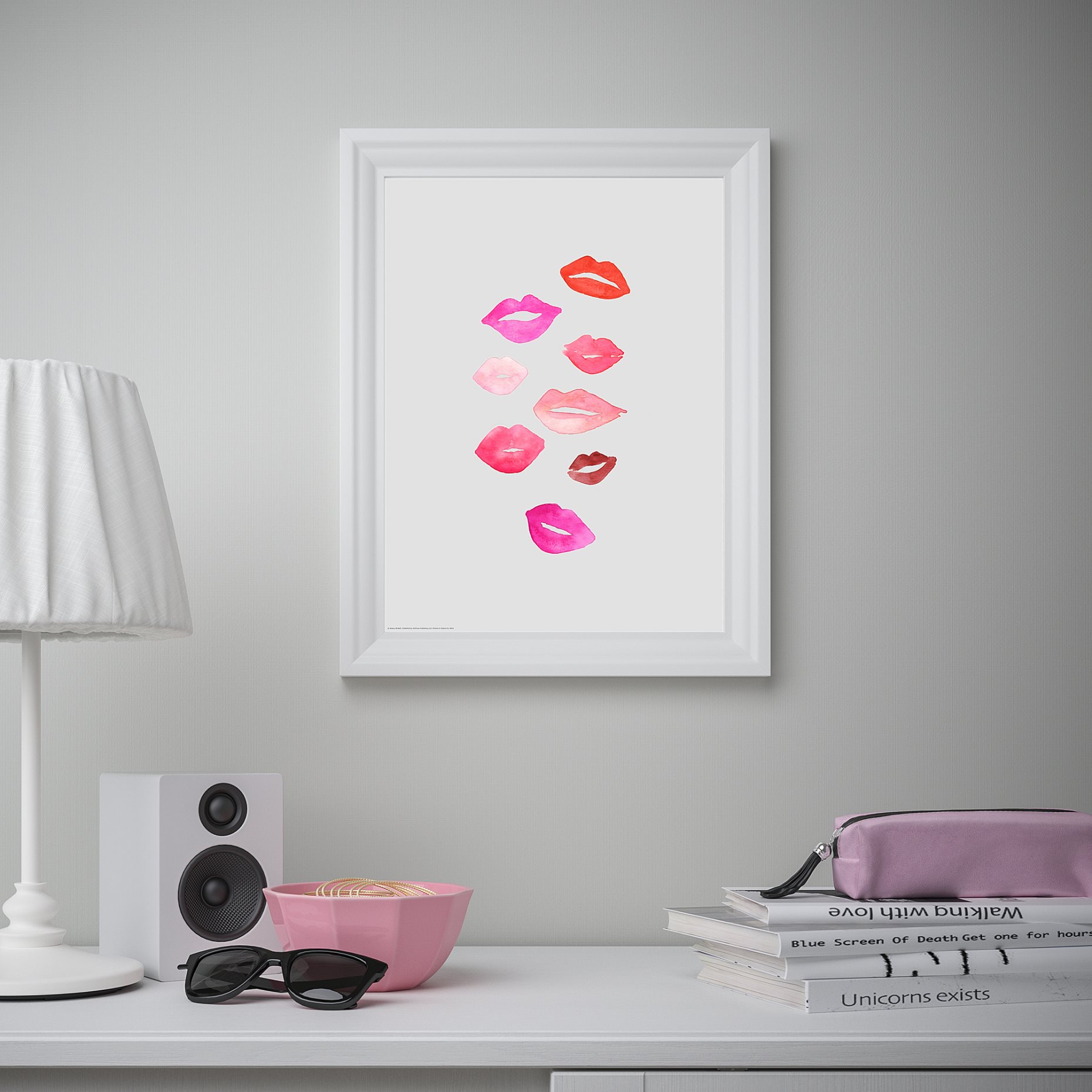BILD, poster/Lipstick kiss, 30x40 cm, 104.956.18