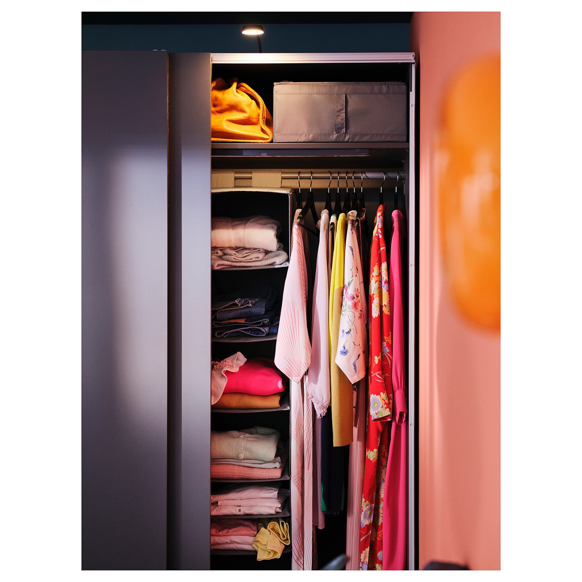 PAX, σκελετός ντουλάπας, 100x58x236 cm, 105.091.25