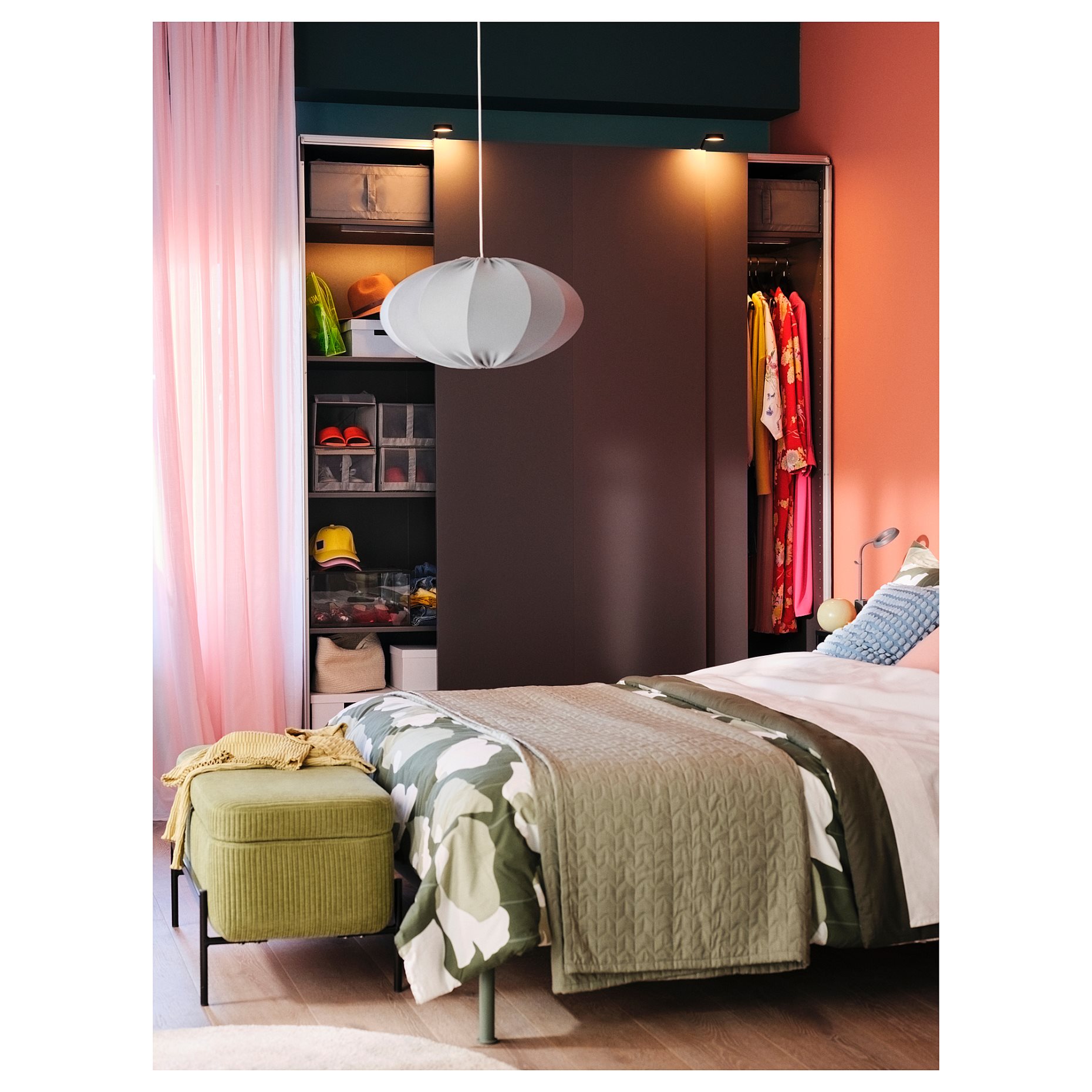 PAX, σκελετός ντουλάπας, 100x58x236 cm, 105.091.25