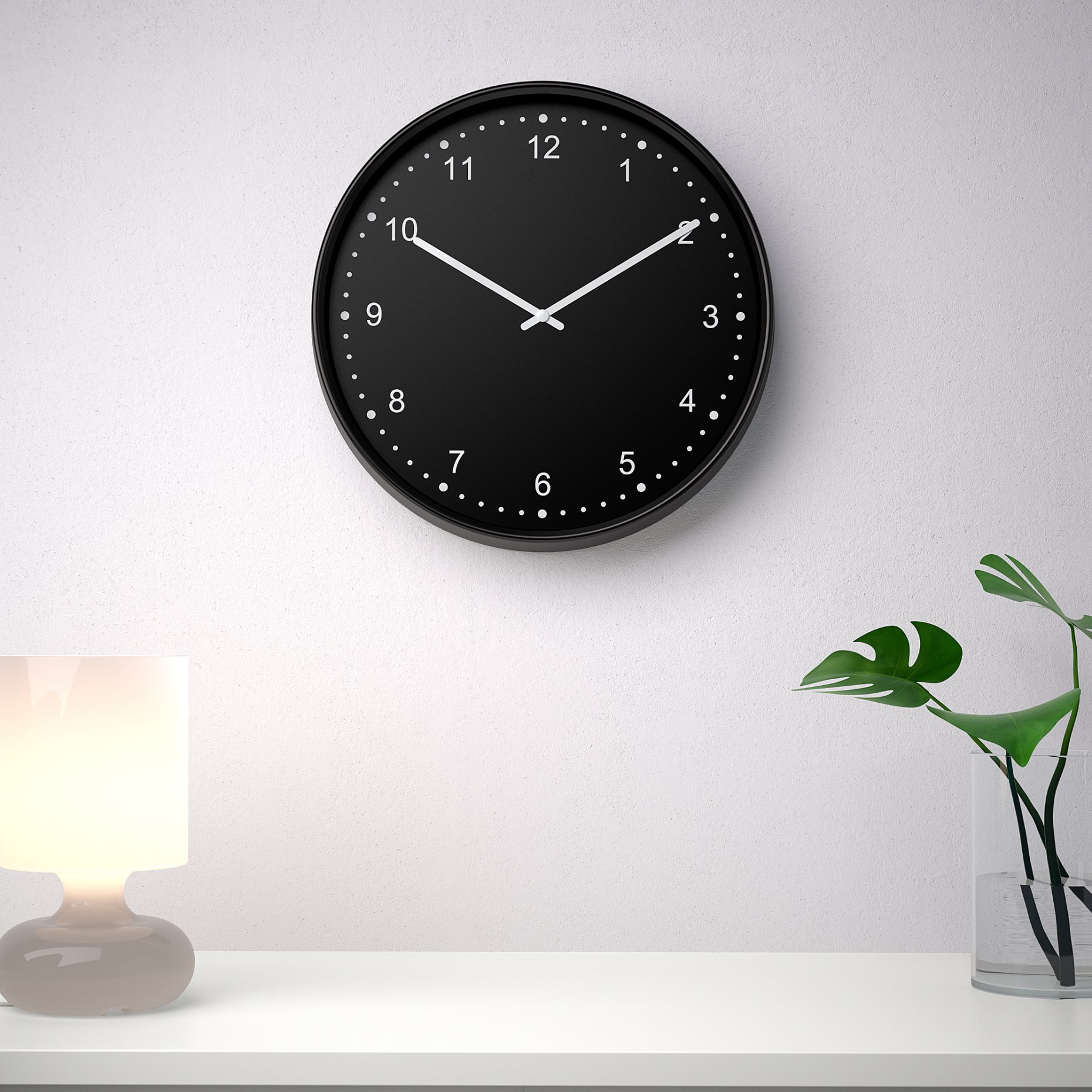 BONDIS, wall clock low-voltage, 38 cm, 105.430.92