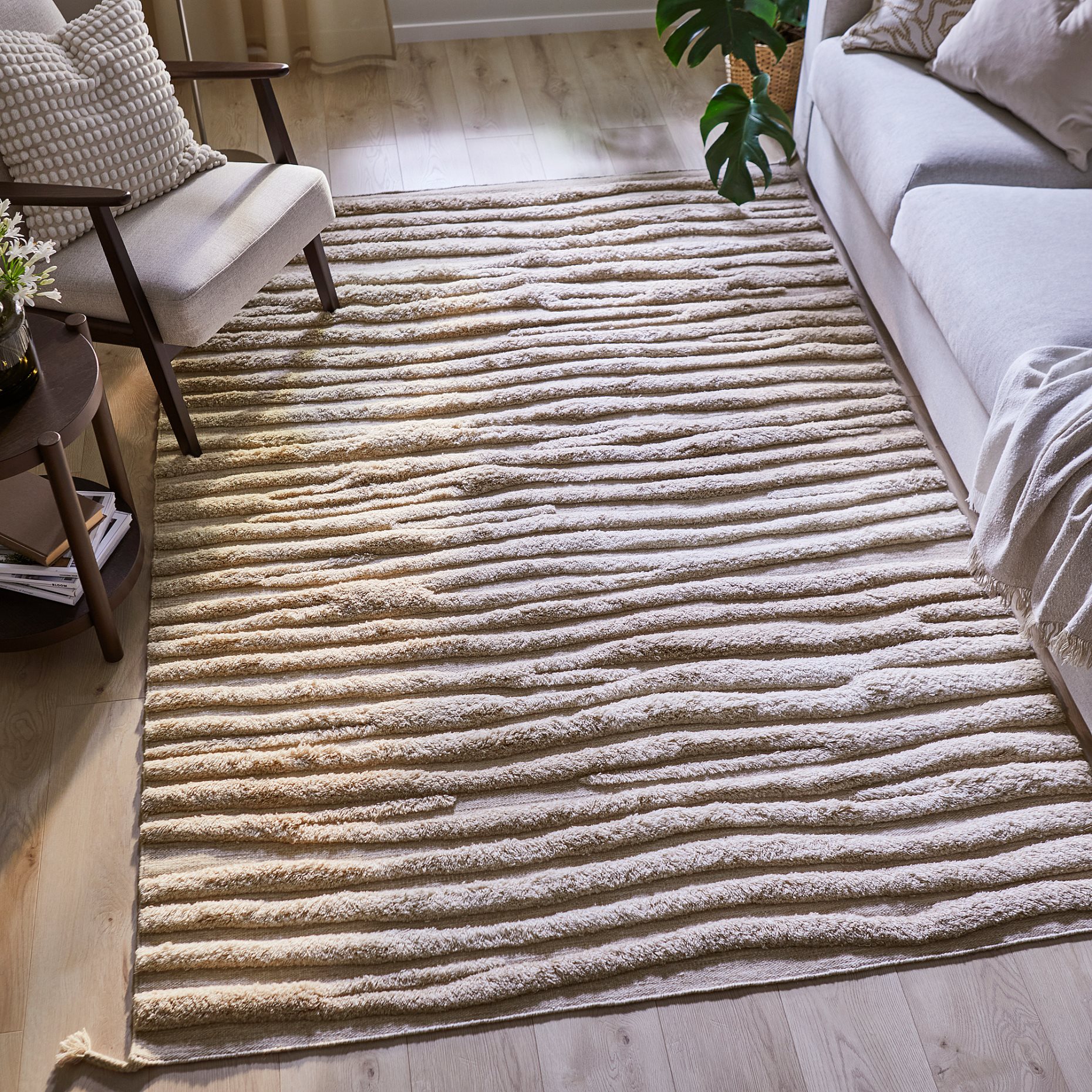 BANKKONTOR, rug high pile/handmade, 170x240 cm, 105.510.77