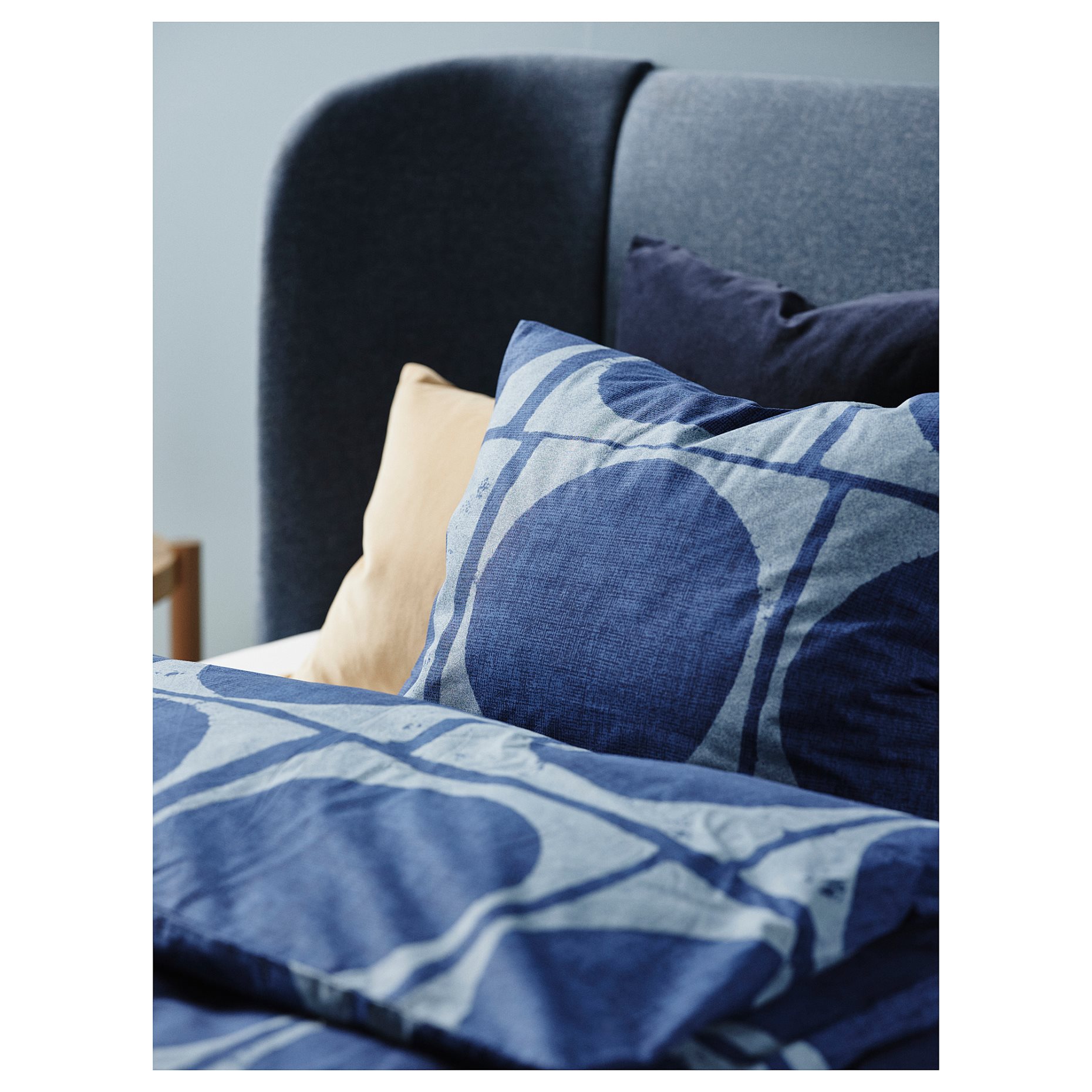 JORDRANUNKEL, duvet cover and 2 pillowcases, 240x220/50x60 cm, 105.547.02