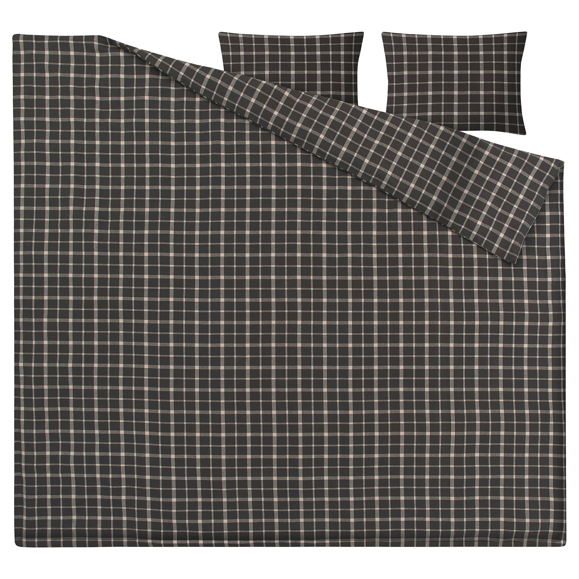 STRUTBRÄKEN, duvet cover and 2 pillowcases, 240x220/50x60 cm, 105.660.12